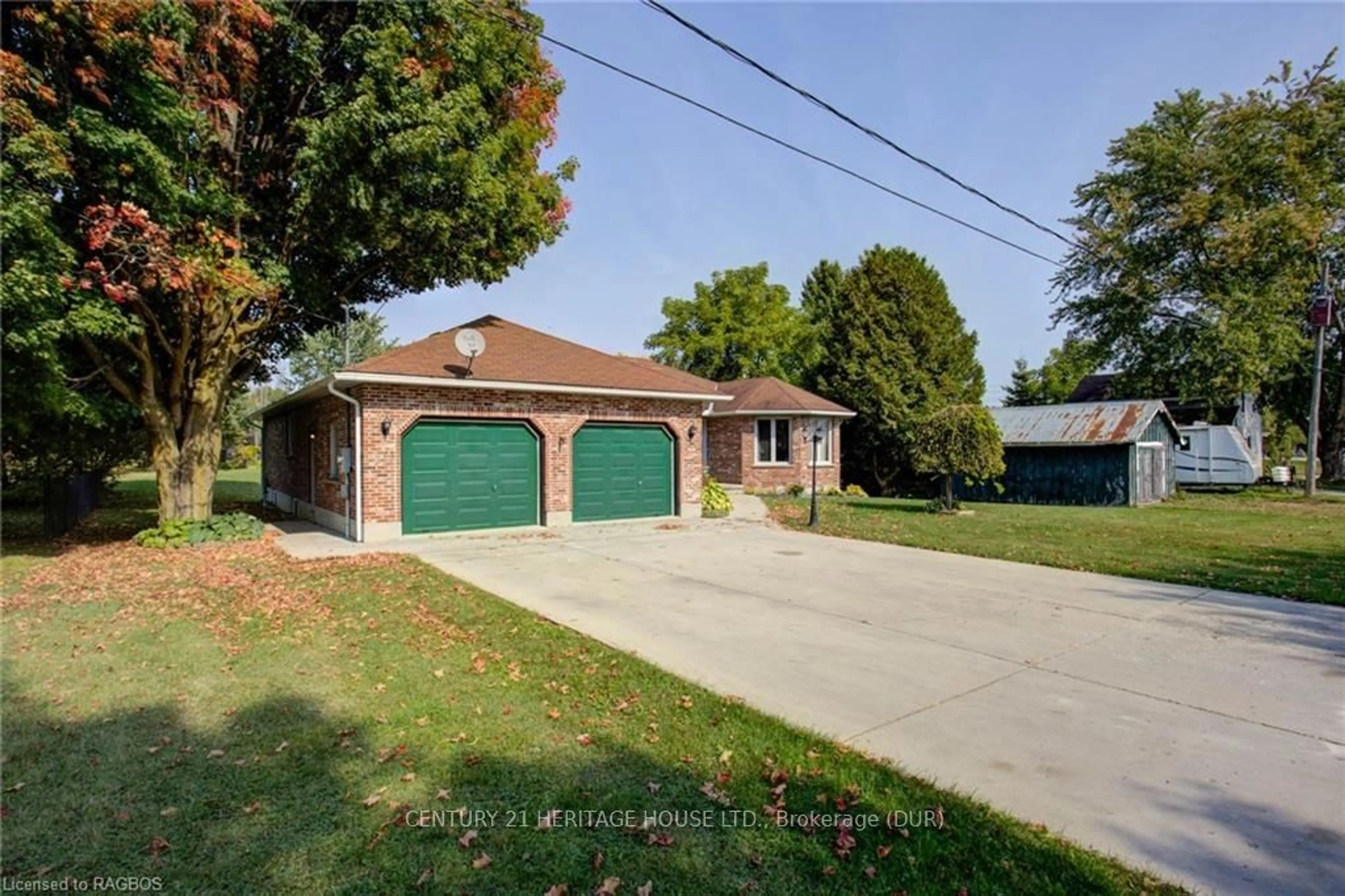 Frontside or backside of a home, the street view for 130 ELM St, West Grey Ontario N0G 1R0