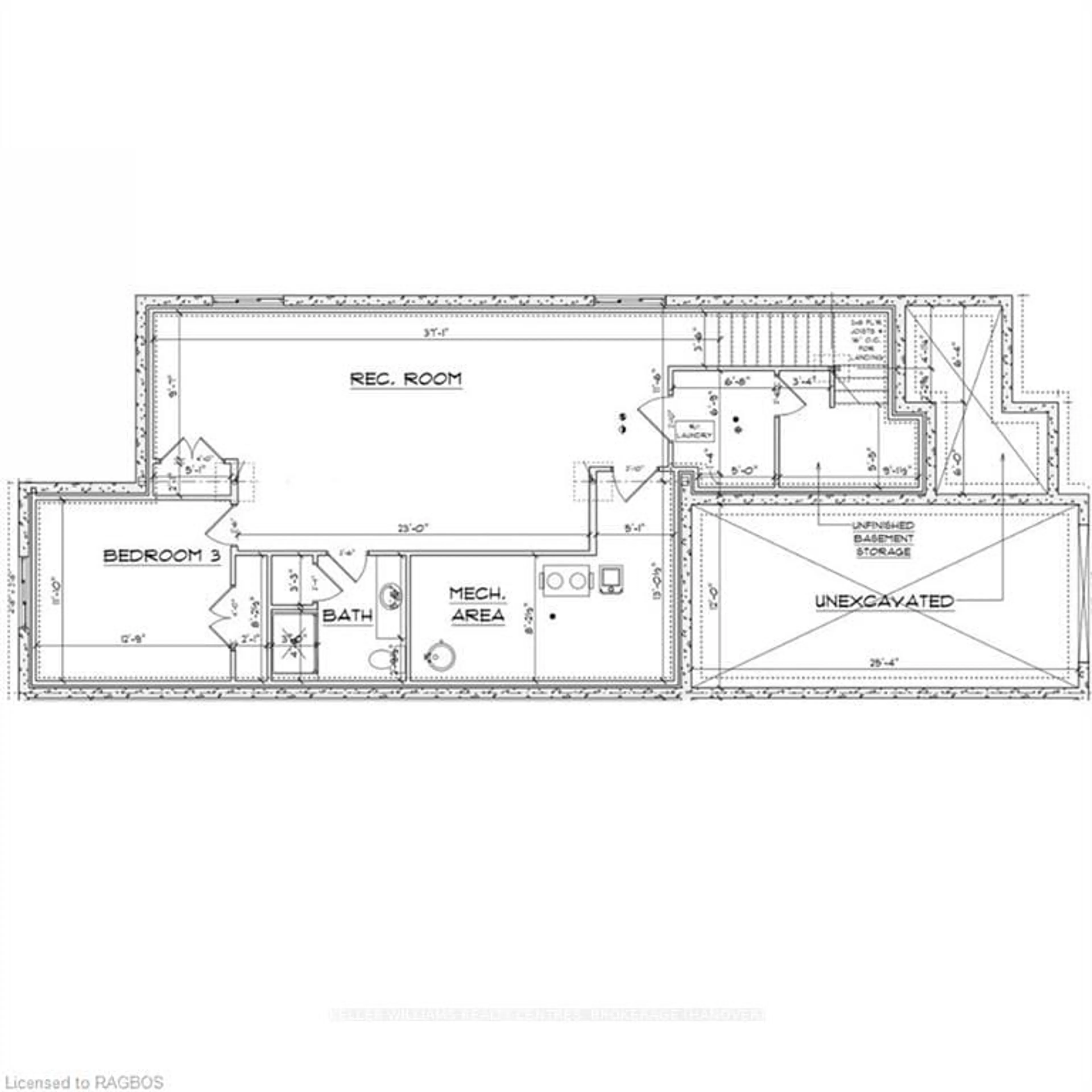 Floor plan for 813 22ND Avenue A,, Hanover Ontario N4N 0C5