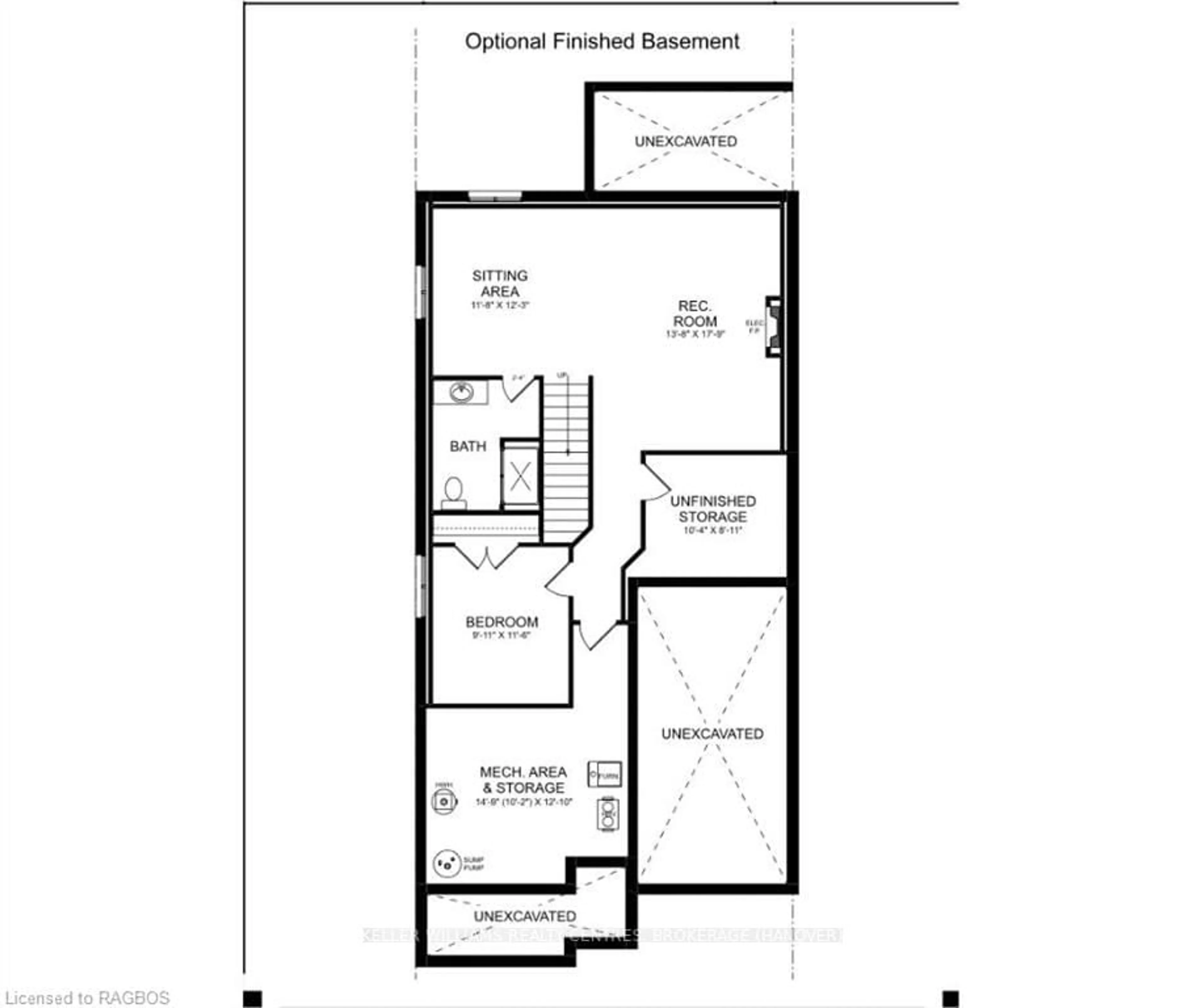 Floor plan for 853 22ND Avenue A, Hanover Ontario N4N 0C5