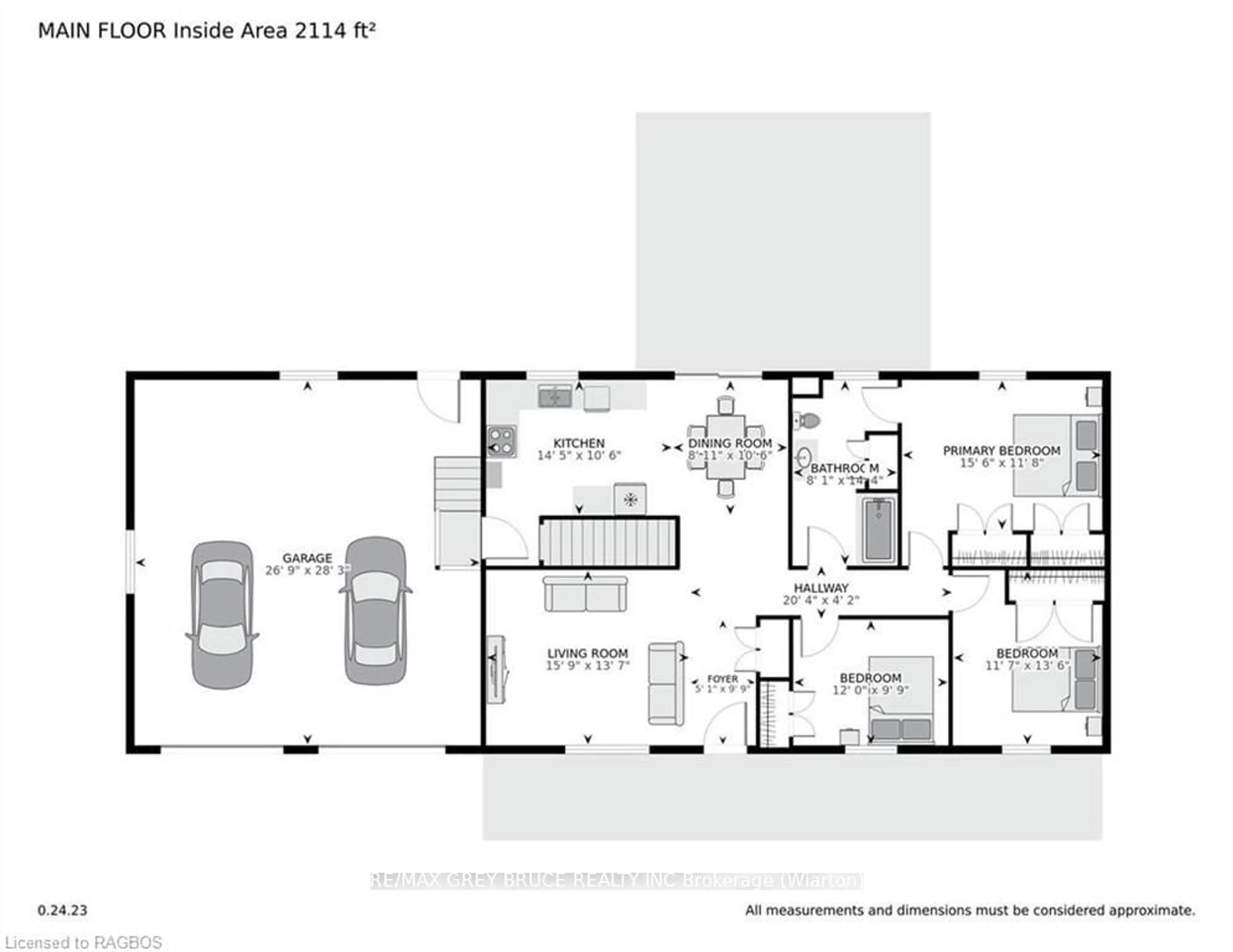 Floor plan for 116 PATTERSON Pkwy, Georgian Bluffs Ontario N0H 2T0