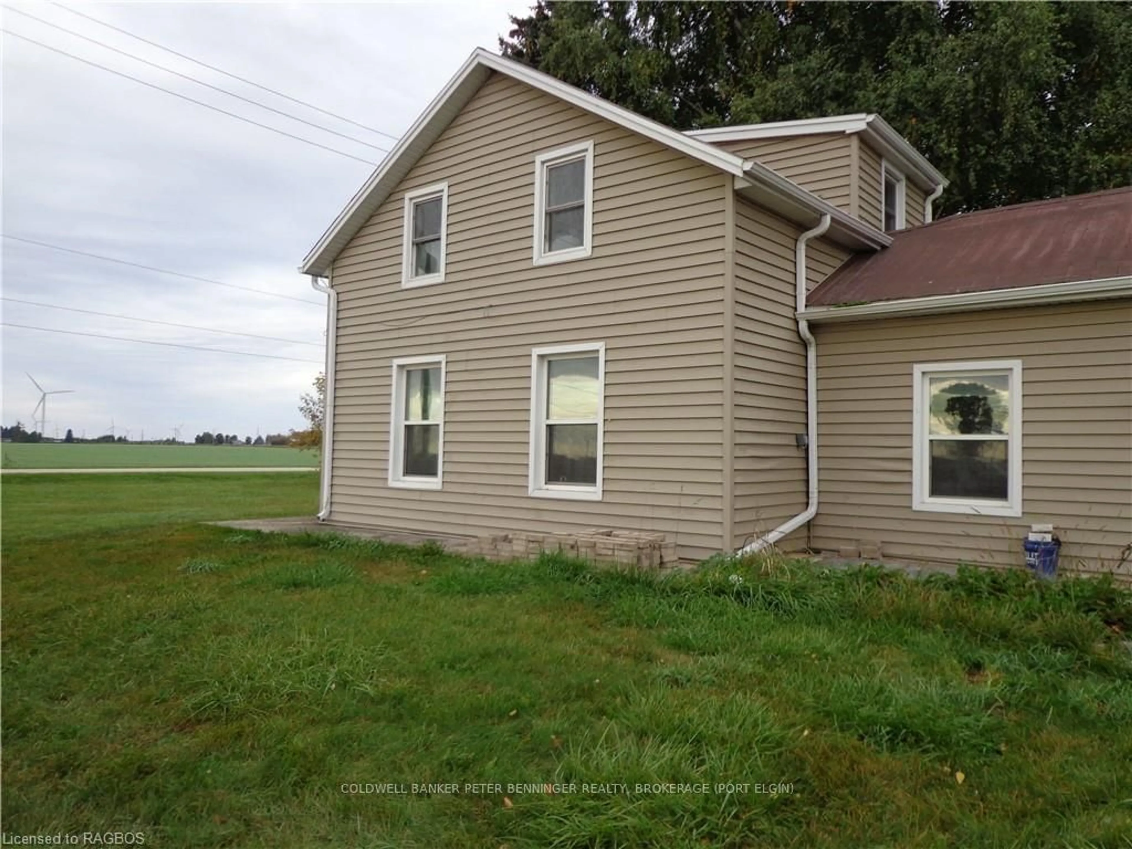 Frontside or backside of a home, the front or back of building for 1224 CONCESSION 10, Kincardine Ontario N0G 2N0