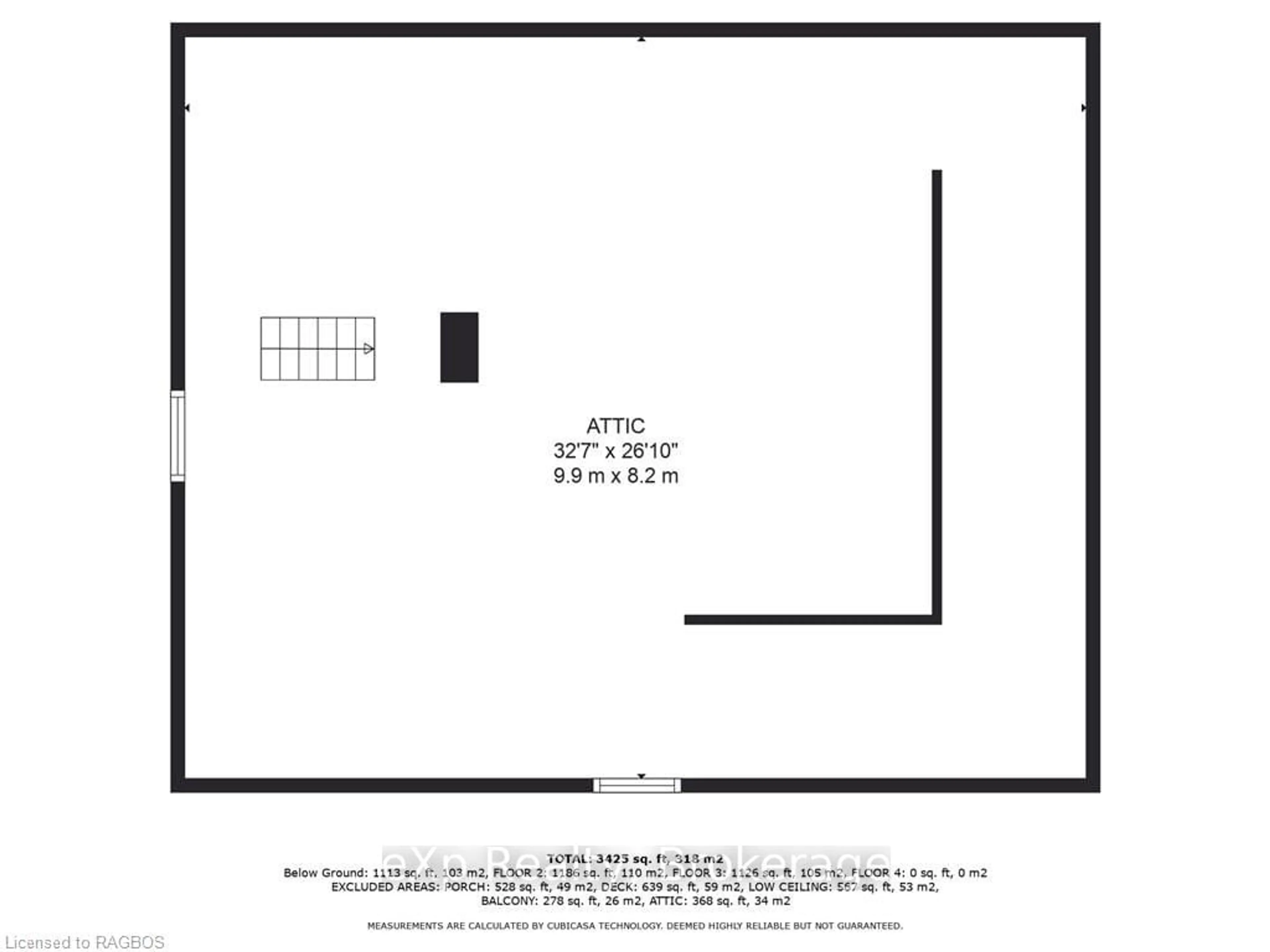 Floor plan for 3 CLARKE St, Minto Ontario N0G 1M0