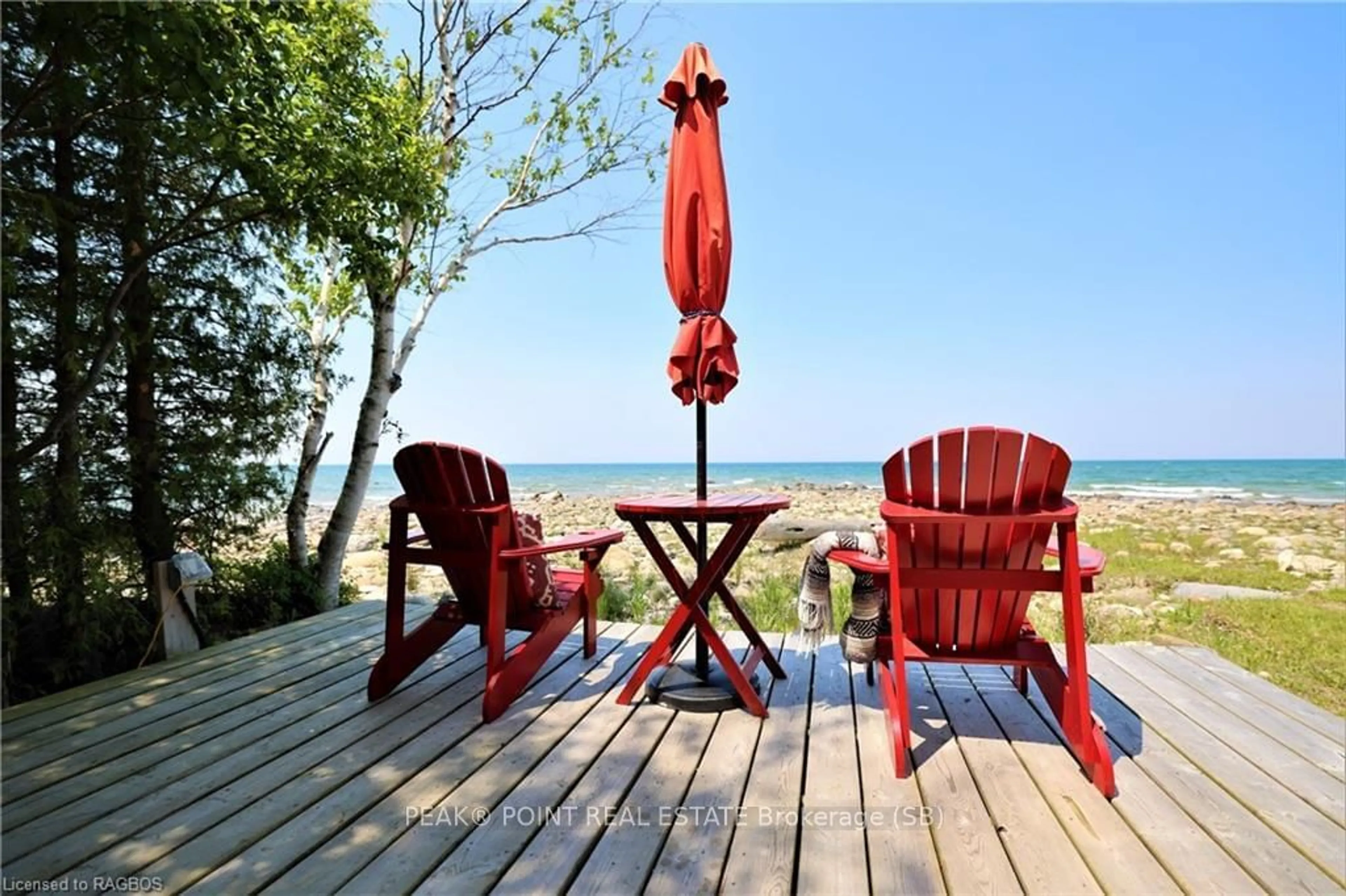 Patio, water/lake/river/ocean view for 949 BRUCE ROAD 13 Rd Ontario N0H 2G0