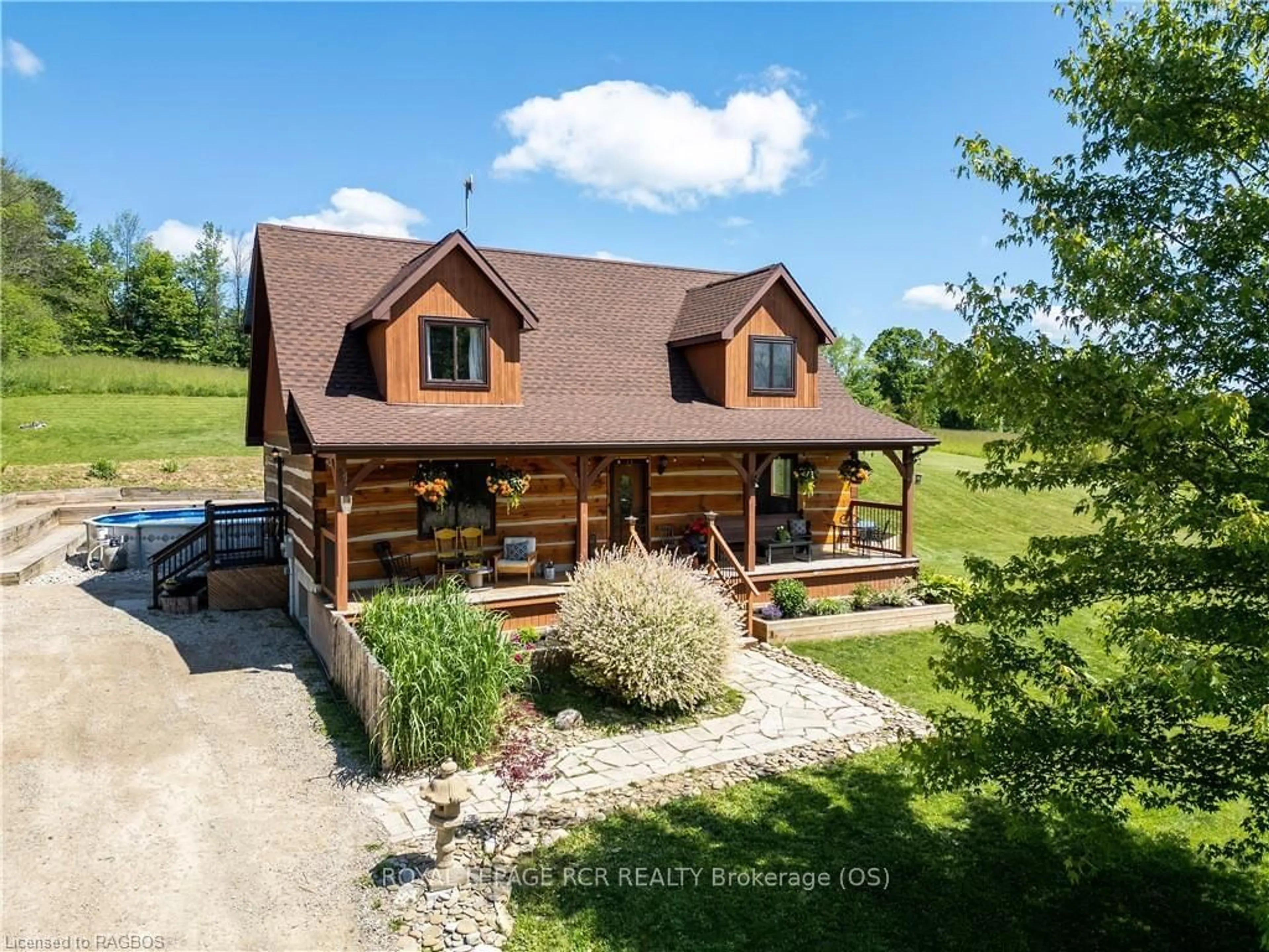 Frontside or backside of a home, cottage for 023467 HOLLAND SYDENHAM, Meaford Ontario N0H 1G0