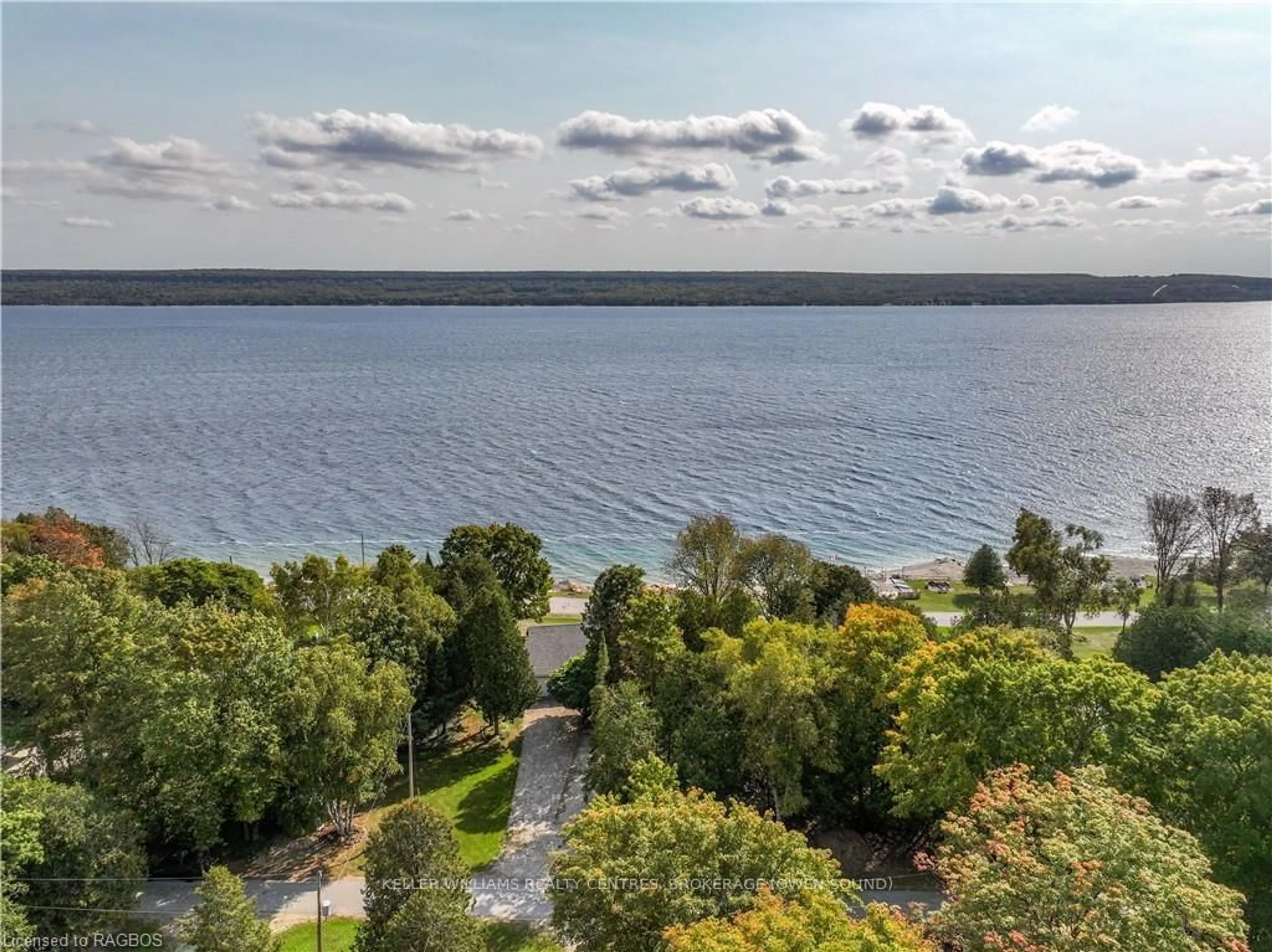 A pic from exterior of the house or condo, the view of lake or river for 9 KATHLEEN Ave, South Bruce Peninsula Ontario N0H 2T0