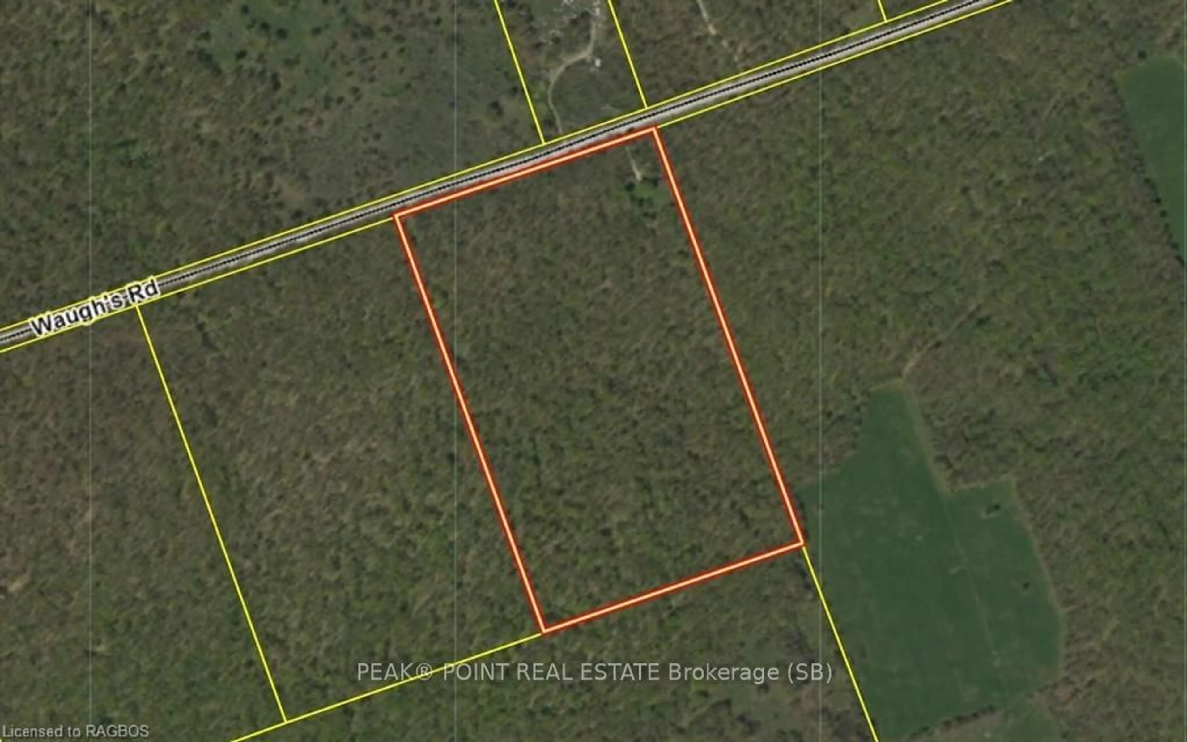 Picture of a map for 308 WAUGH'S Rd, South Bruce Peninsula Ontario N0H 2T0