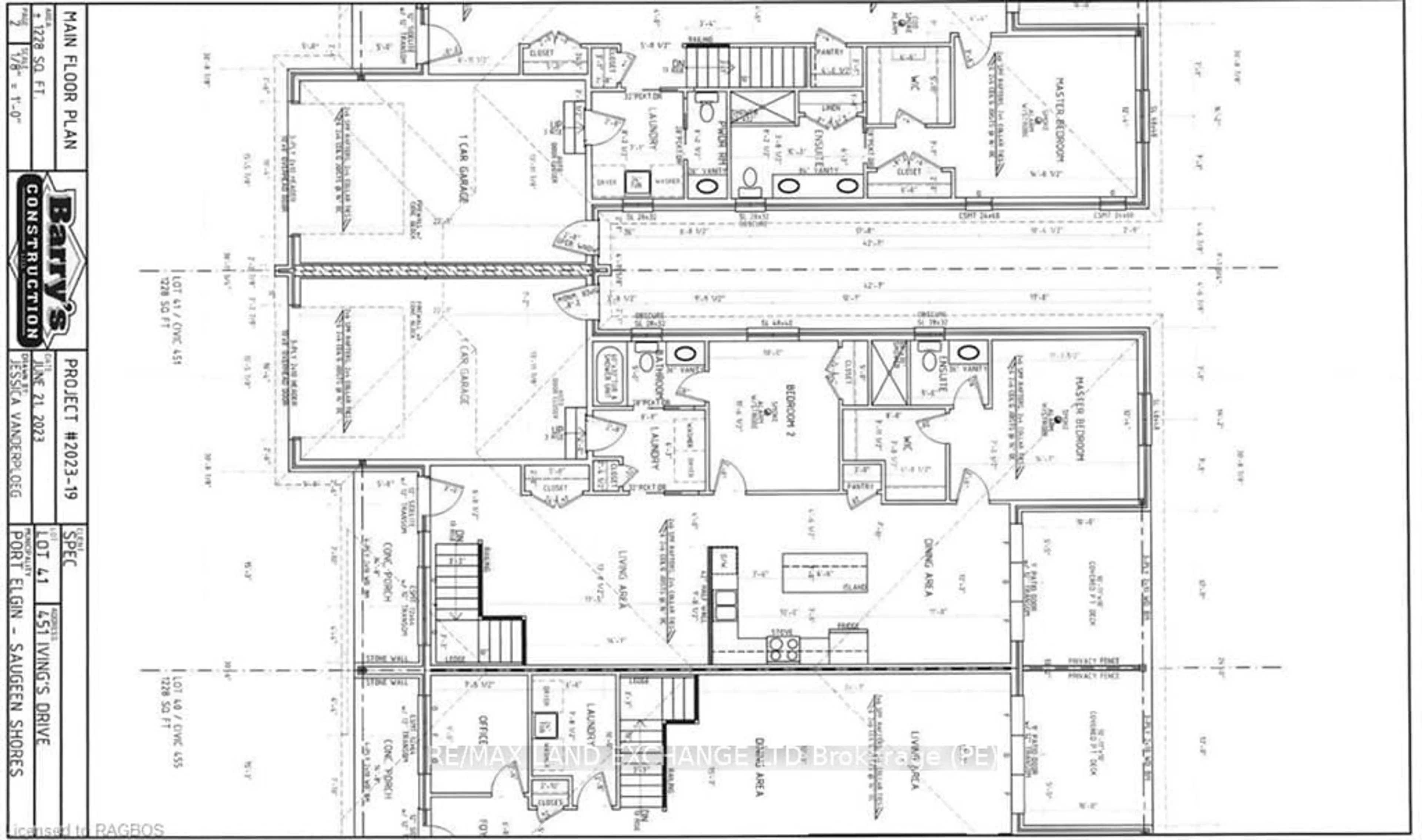 Floor plan for 451 IVINGS Dr, Saugeen Shores Ontario N0H 2C3