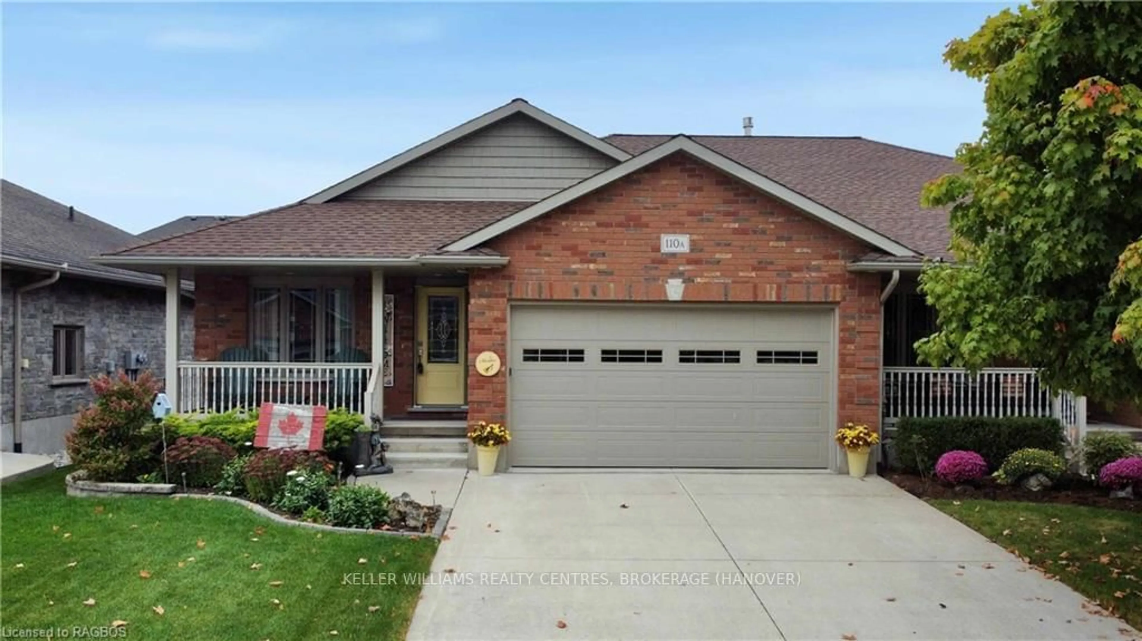 Home with brick exterior material for 110 13TH Ave #A, Hanover Ontario N4N 3V1