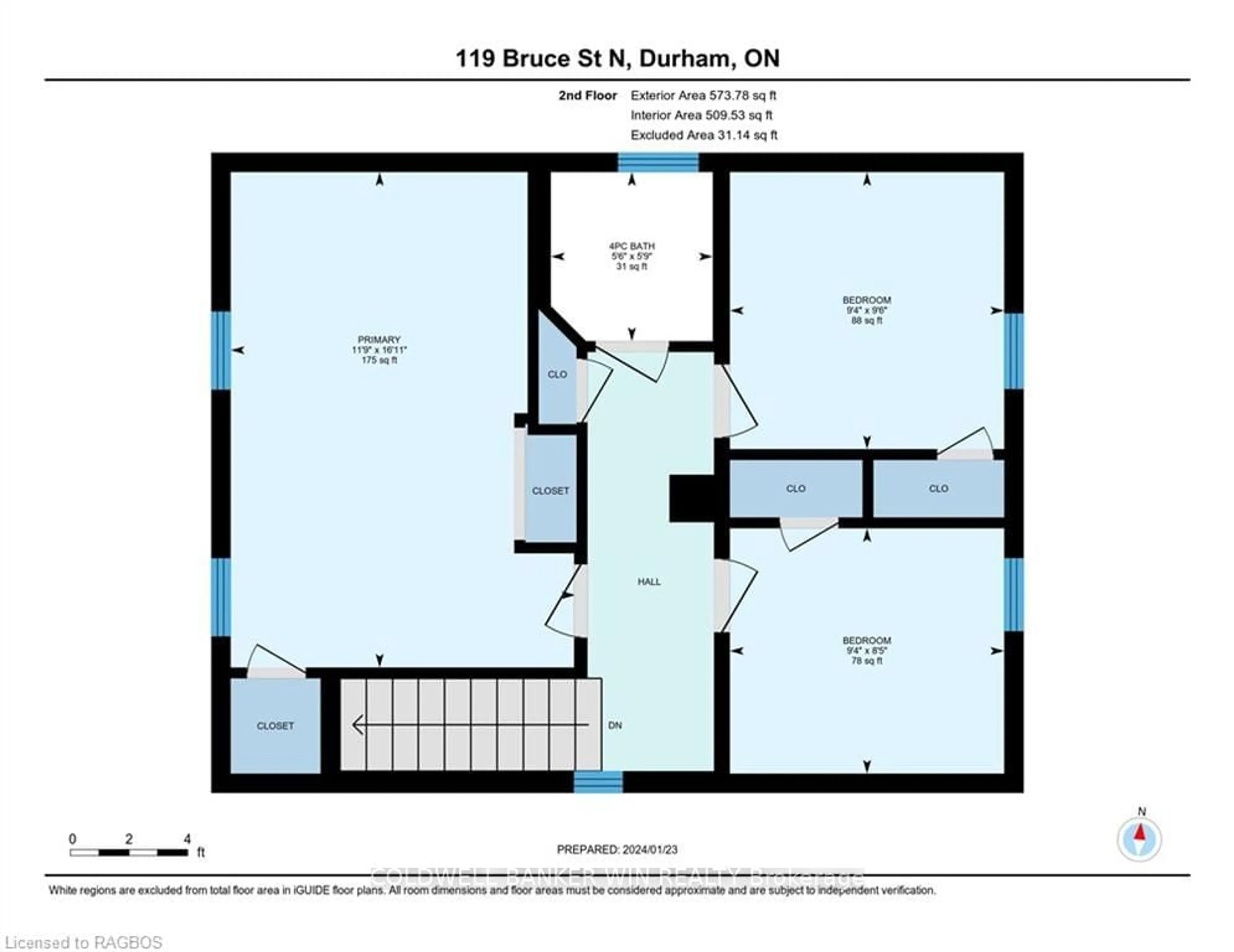 Floor plan for 119 BRUCE St, West Grey Ontario N0G 1R0