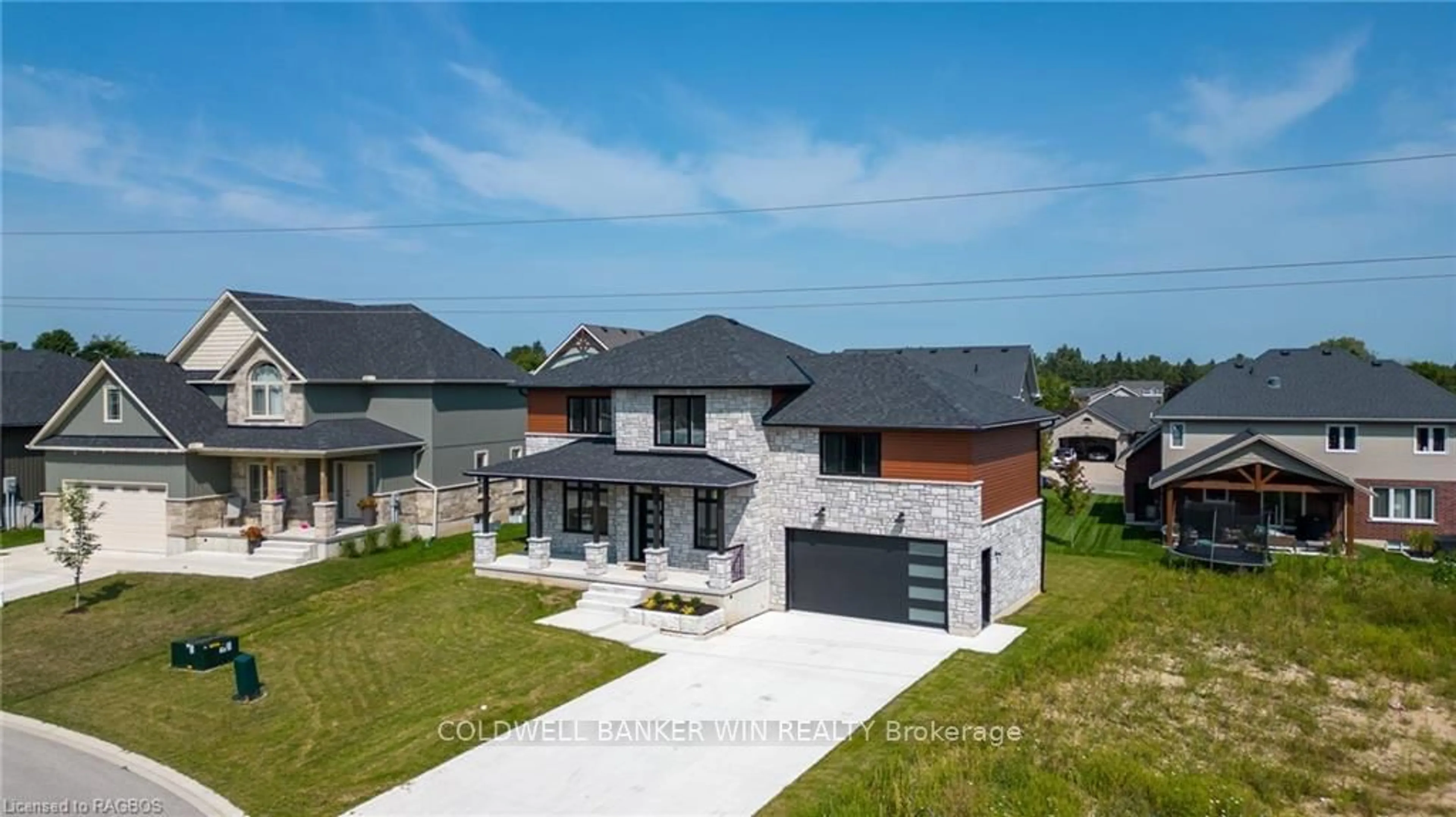 Frontside or backside of a home, the street view for 76 FISCHER DAIRY Rd, Brockton Ontario N0G 2V0