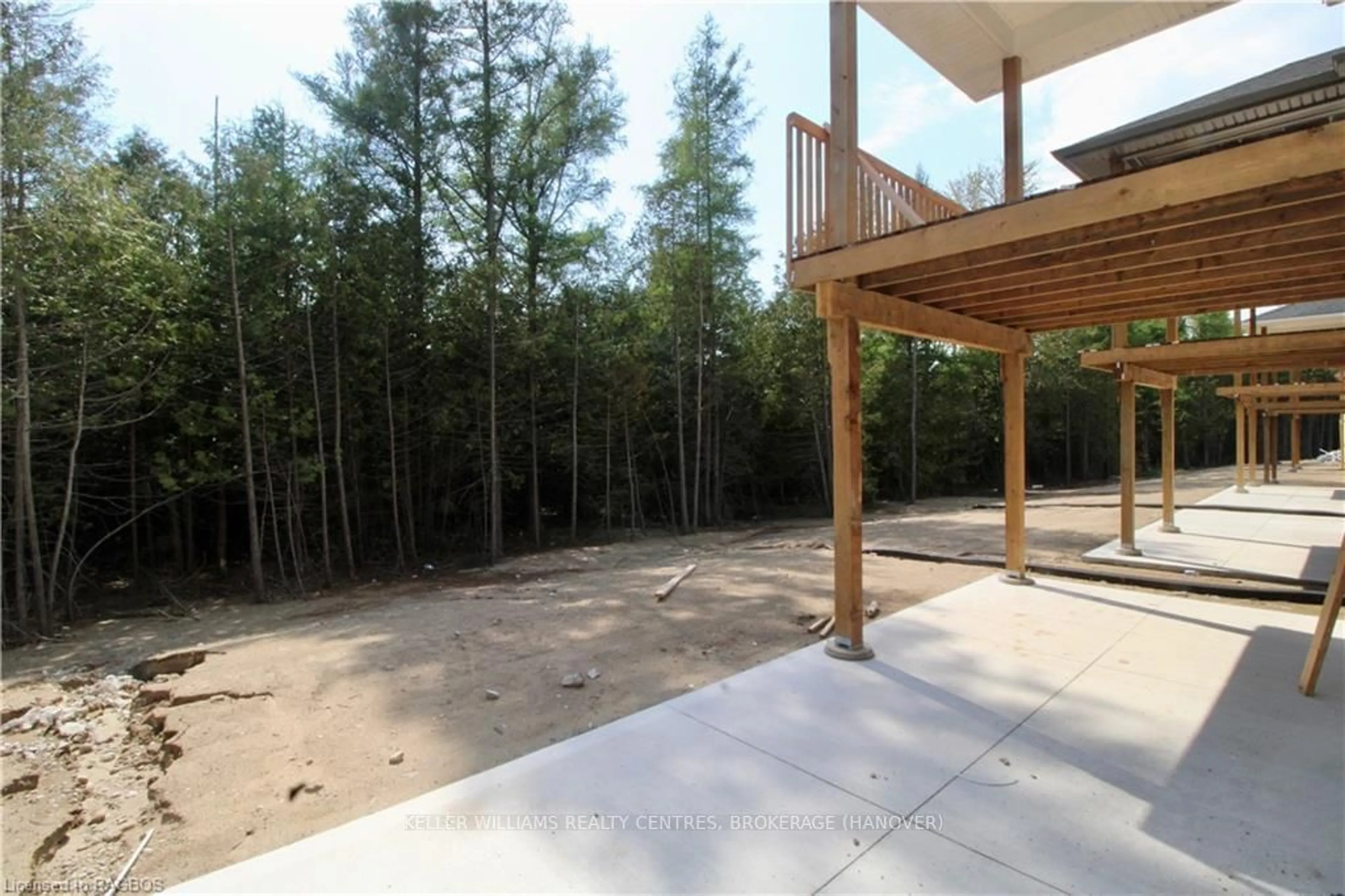 Patio, the fenced backyard for 616 25TH Ave, Hanover Ontario N4N 3B8