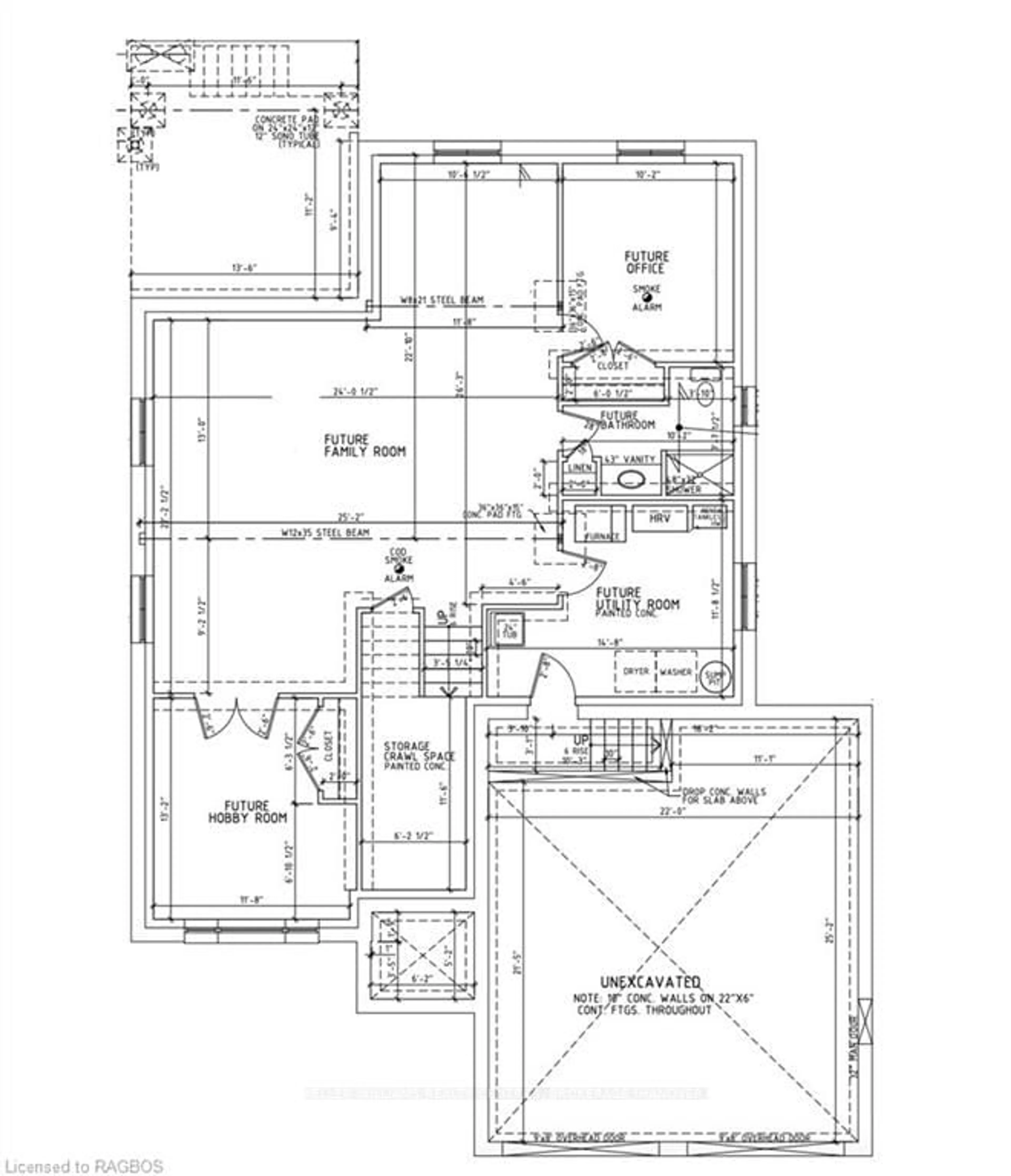 Floor plan for 902 13TH St, Hanover Ontario N4N 3B8