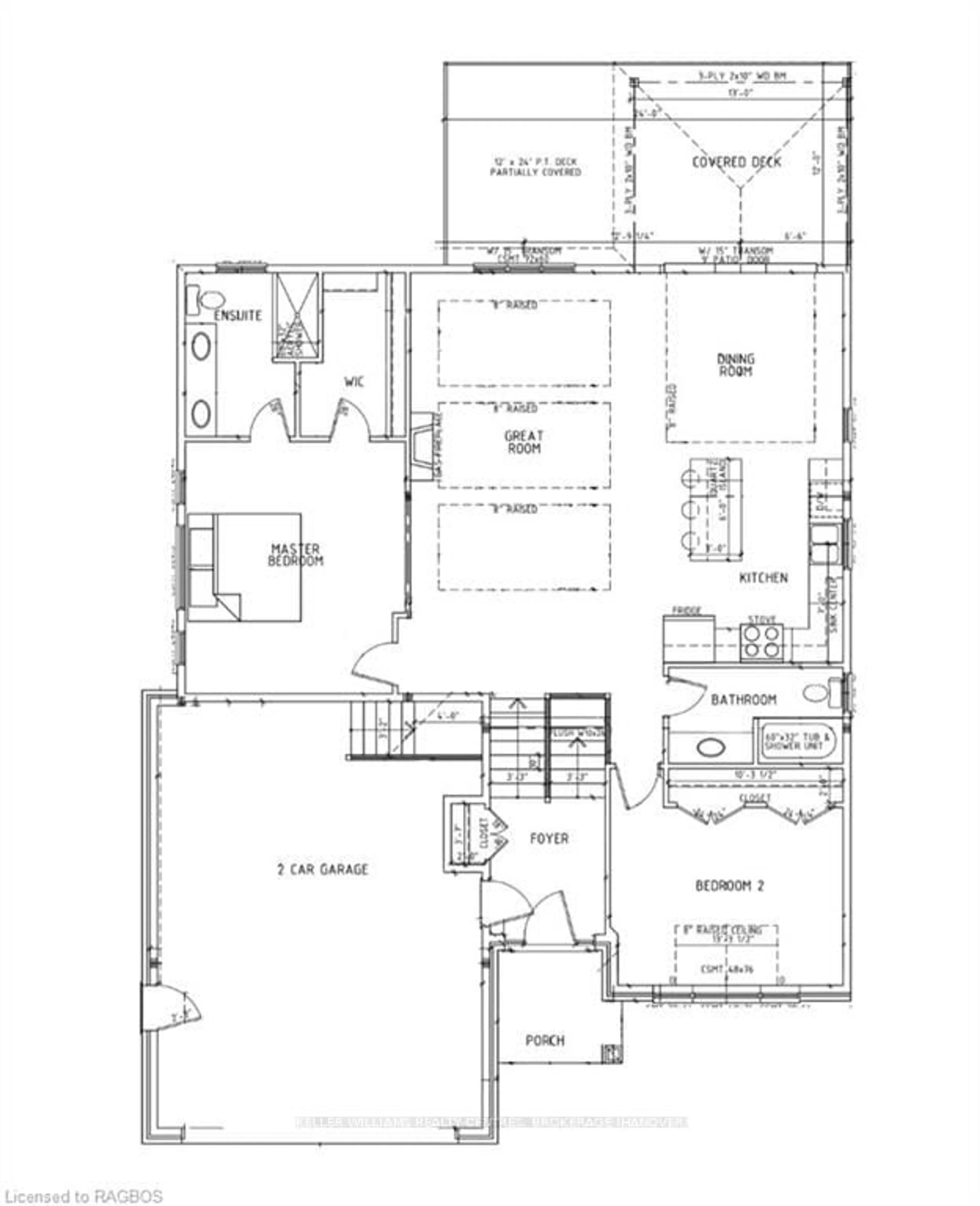 Floor plan for 624 26TH Ave, Hanover Ontario N4N 3B8