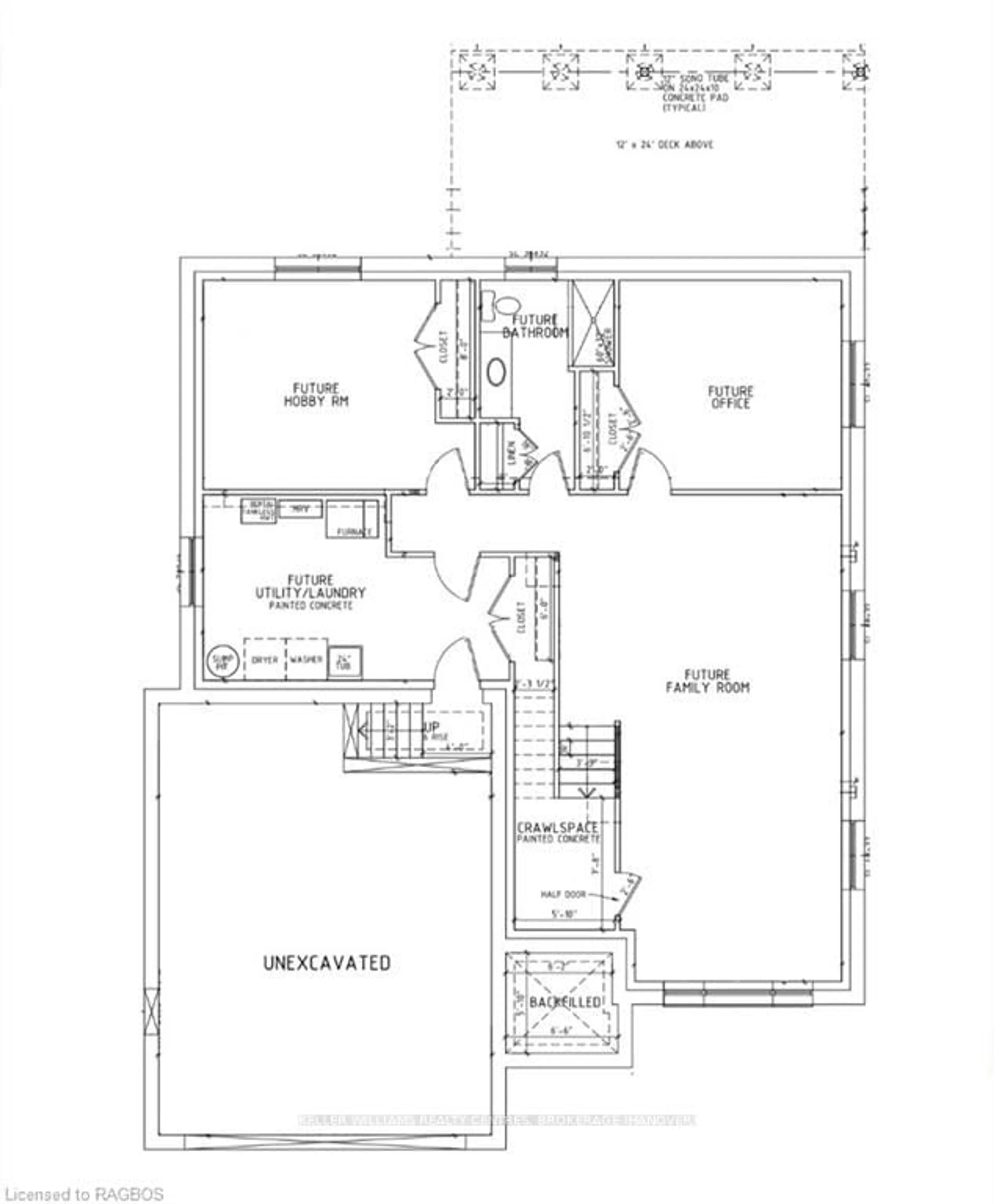 Floor plan for 624 26TH Ave, Hanover Ontario N4N 3B8