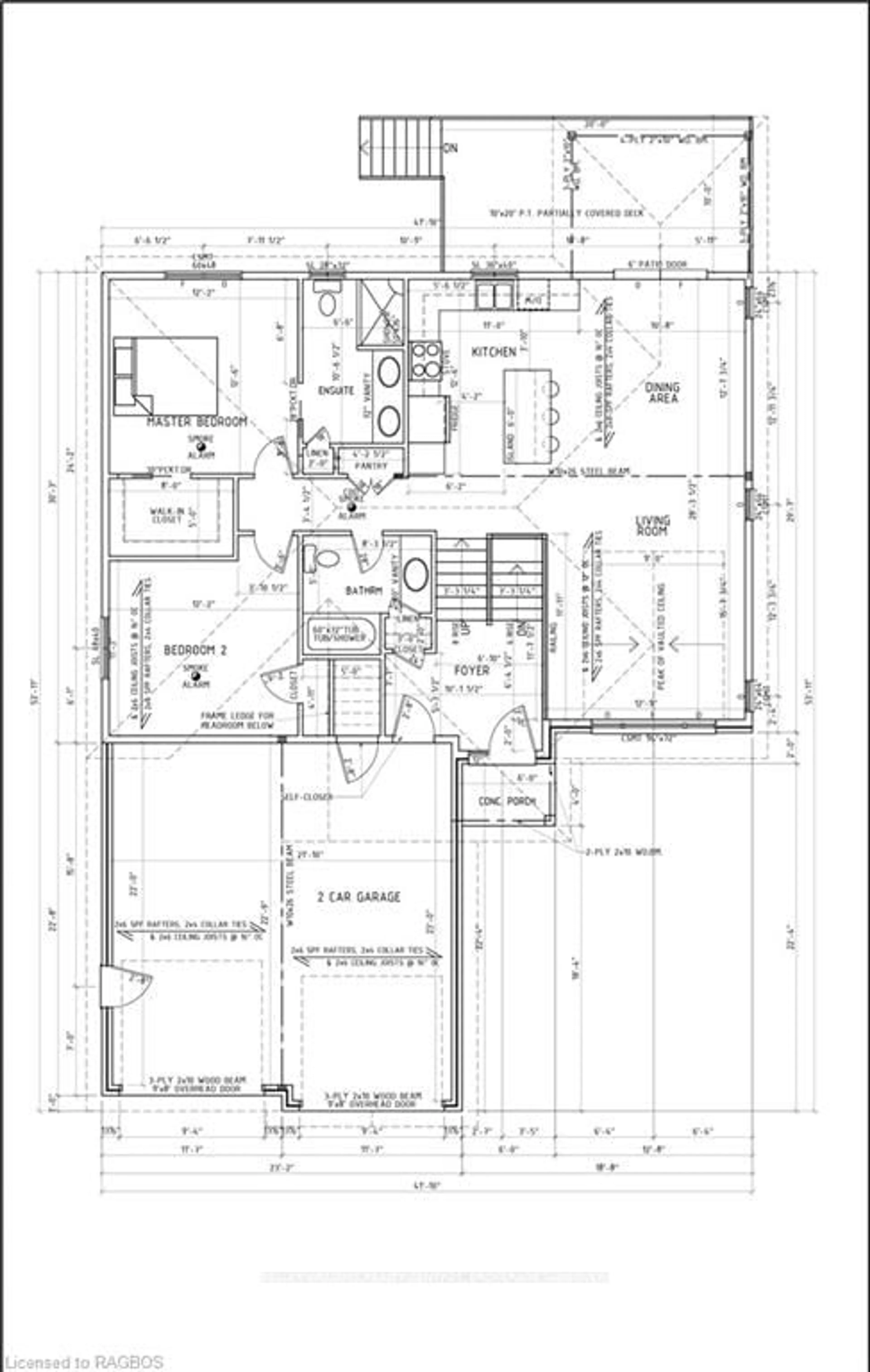 Floor plan for 612 26TH Ave, Hanover Ontario N4N 3B8