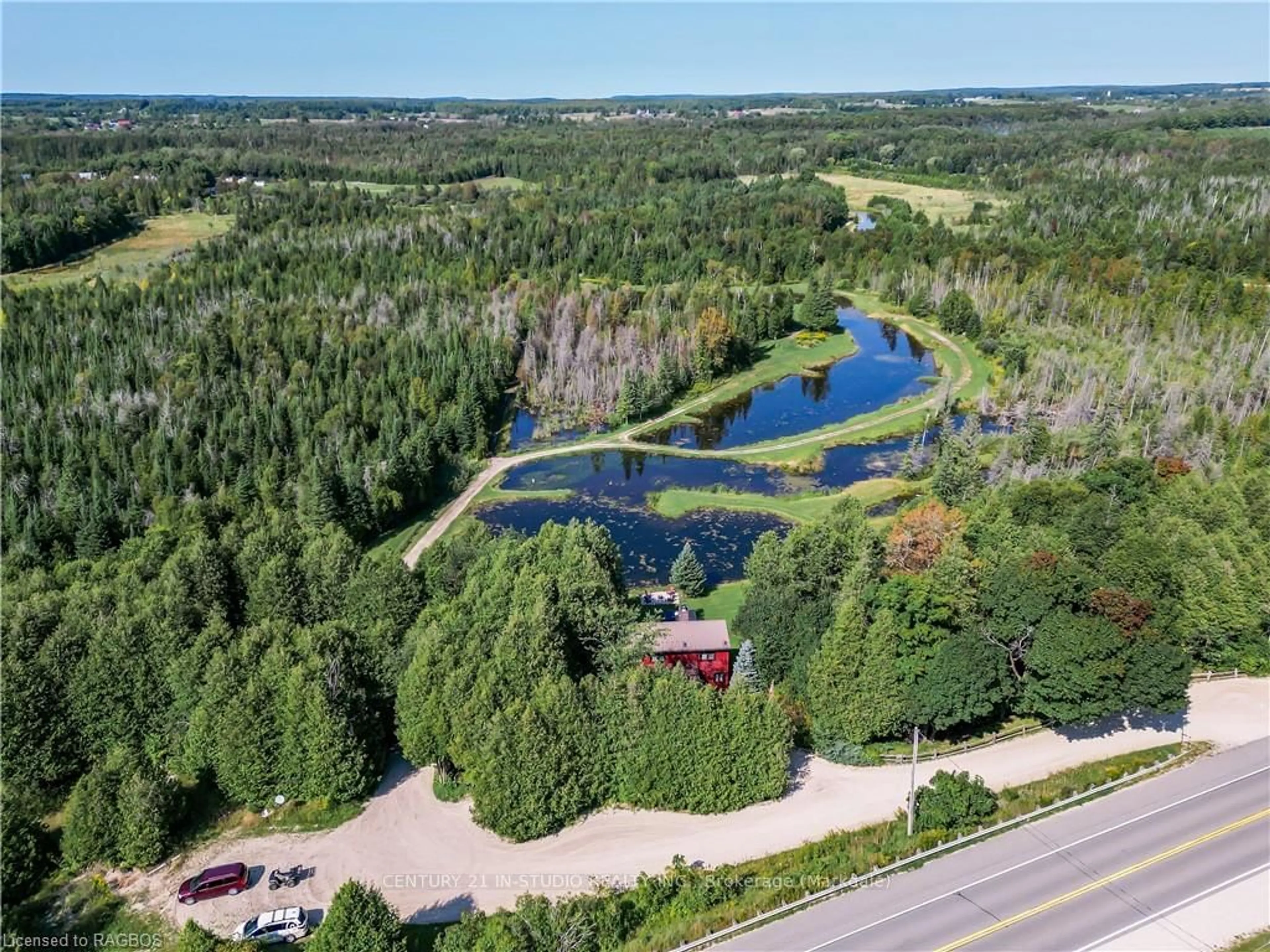 A pic from exterior of the house or condo, the view of lake or river for 407047 GREY ROAD 4, Grey Highlands Ontario N0C 1E0