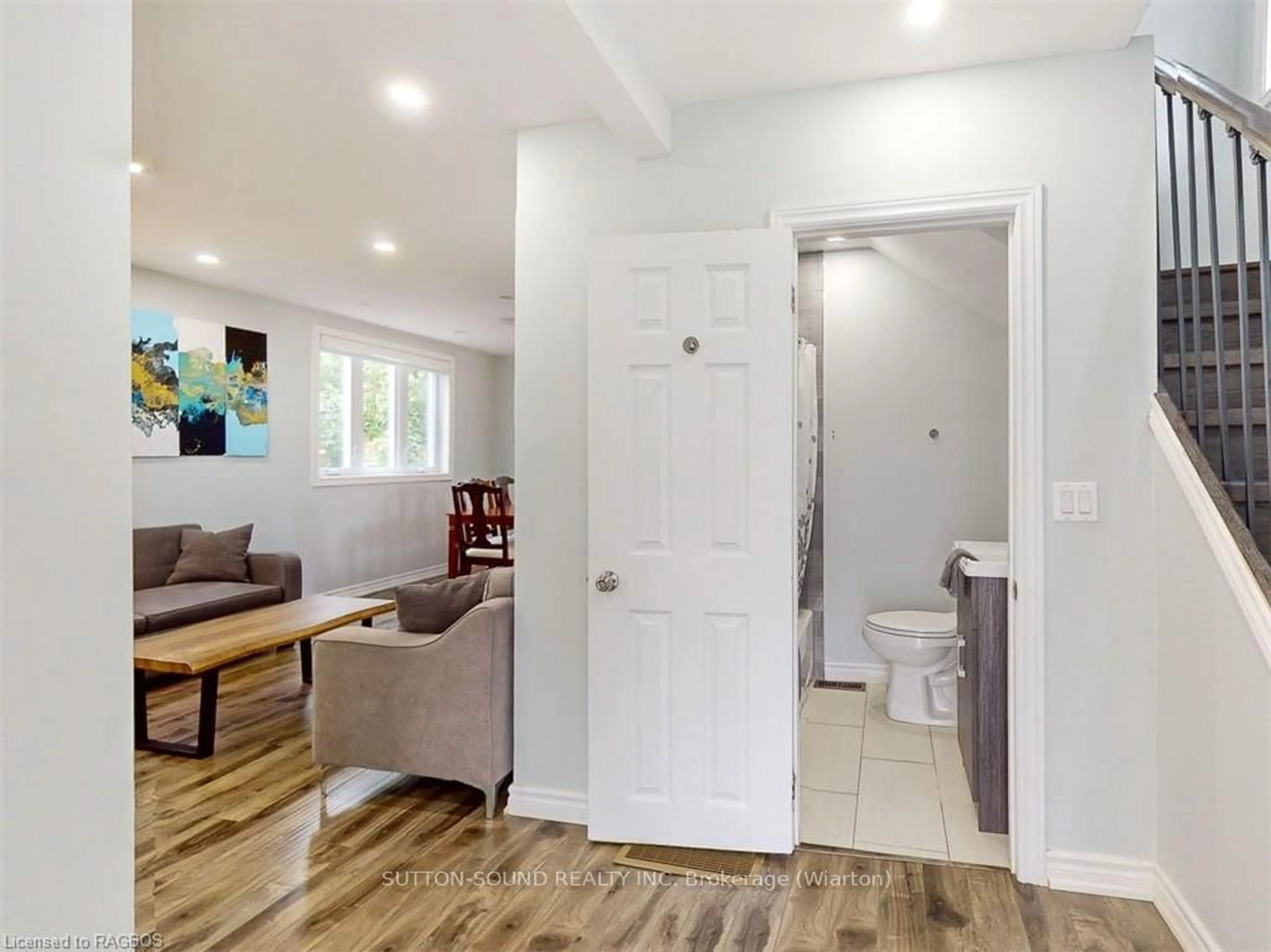 A pic of a room, wood floors for 514 FRANK St, South Bruce Peninsula Ontario N0H 2T0