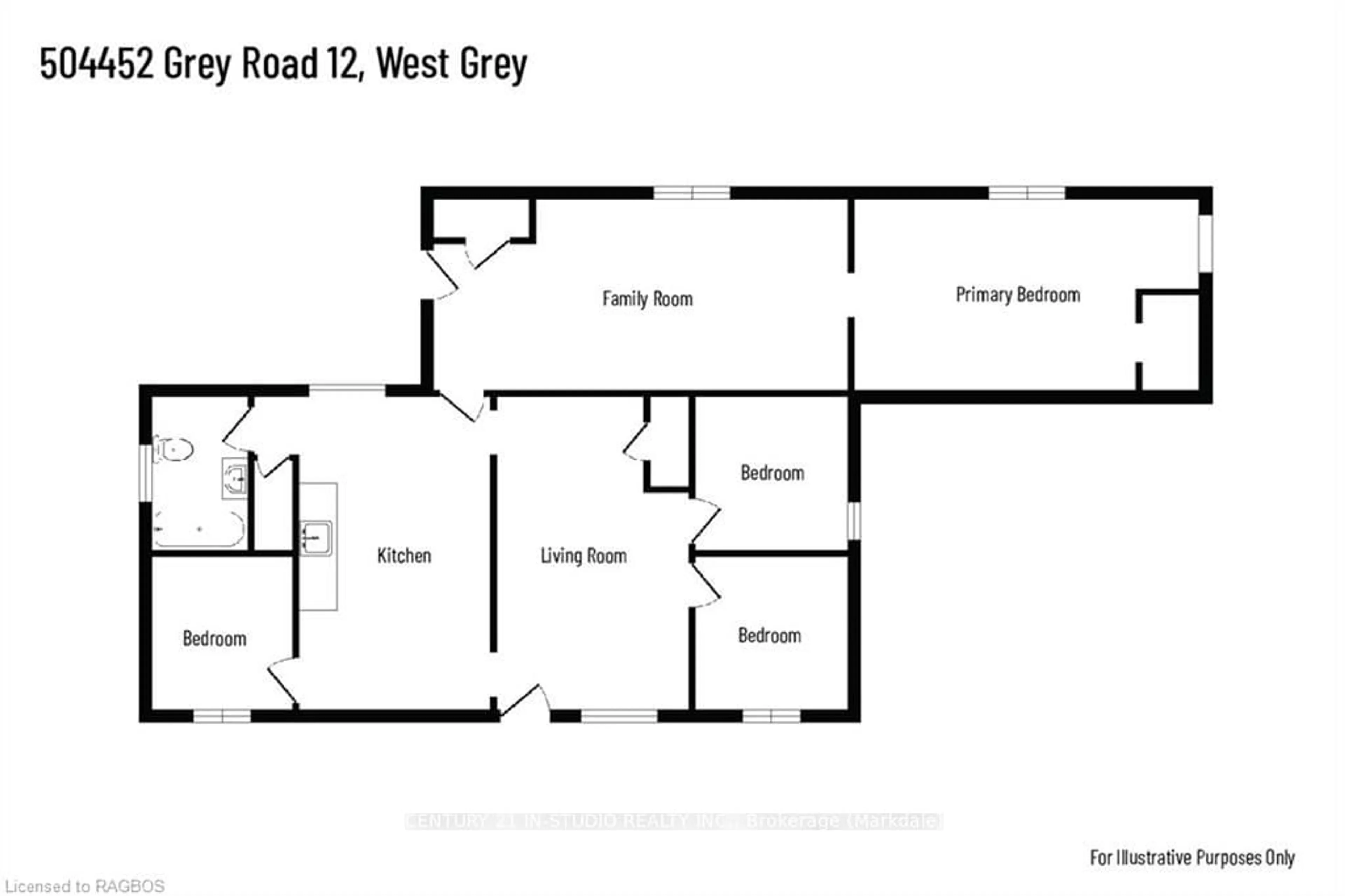 Floor plan for 504452 GREY ROAD 12, West Grey Ontario N0C 1H0