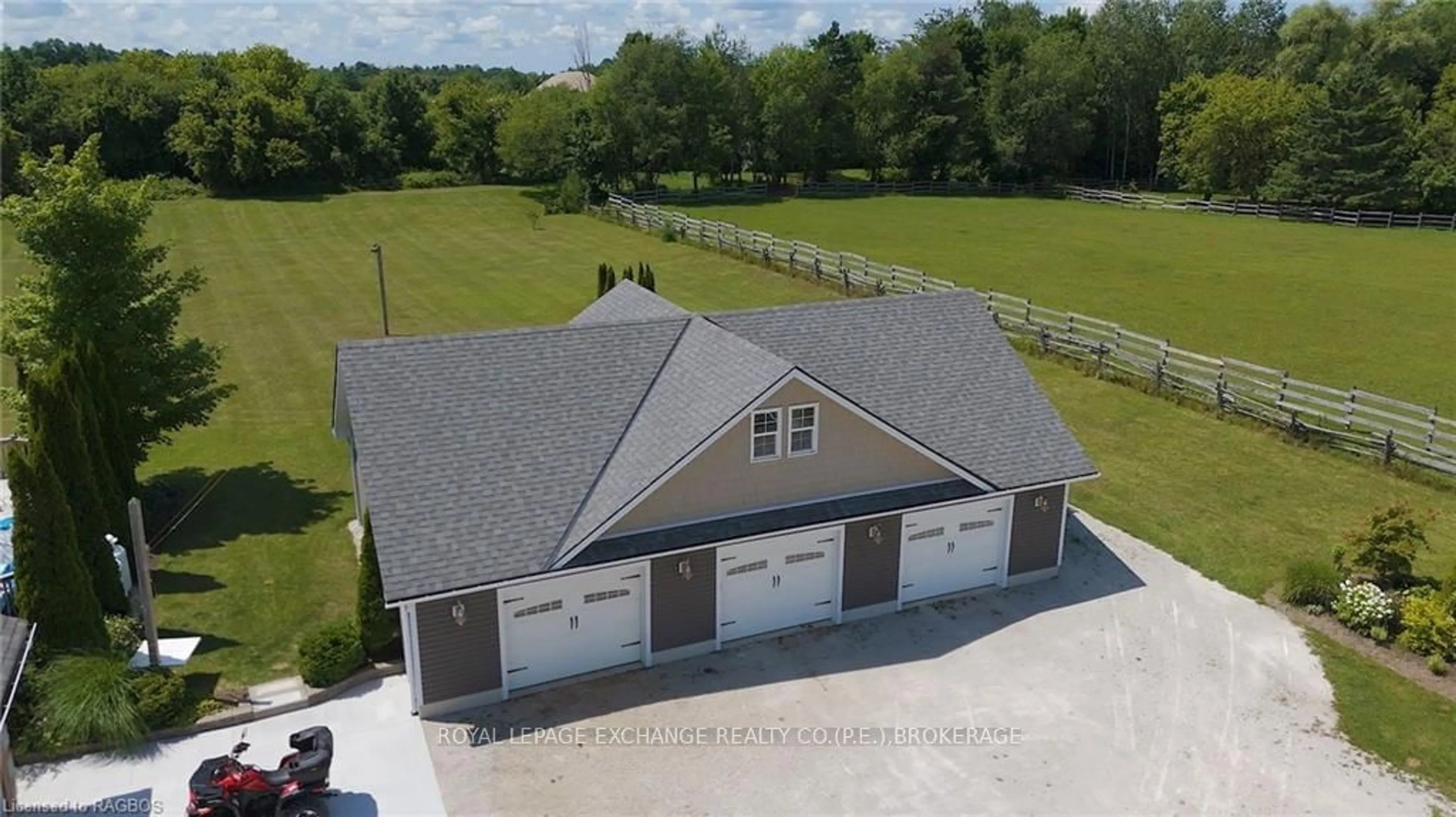 Indoor garage, cement floor for 014062 BRUCE COUNTY RD 10, Brockton Ontario N0G 1S0