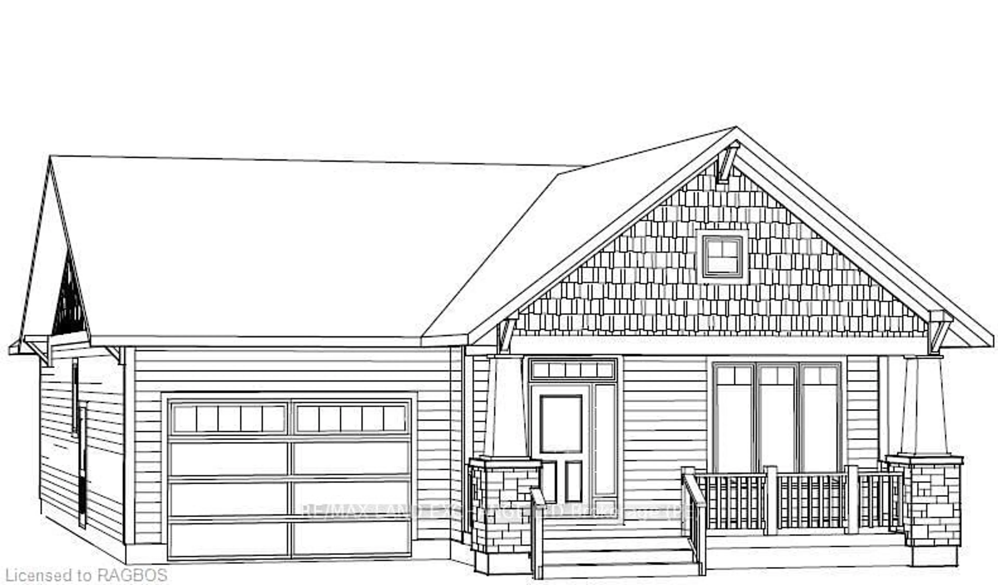 Frontside or backside of a home, cottage for 21 MARSHALL Pl #Lot 55, Saugeen Shores Ontario N0H 2L0