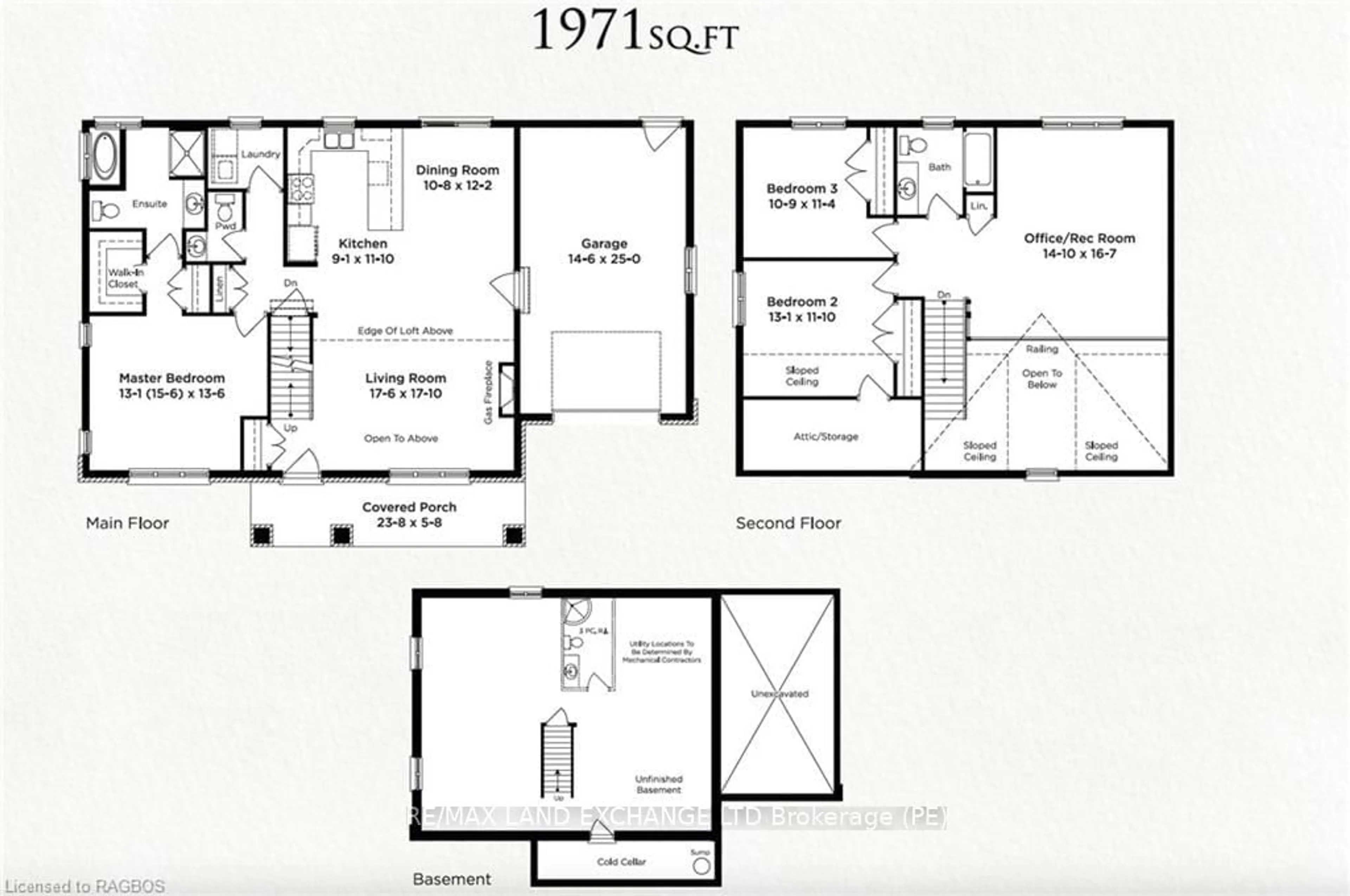 Floor plan for 24 LAKEFOREST Dr #Lot 70, Saugeen Shores Ontario N0H 2L0