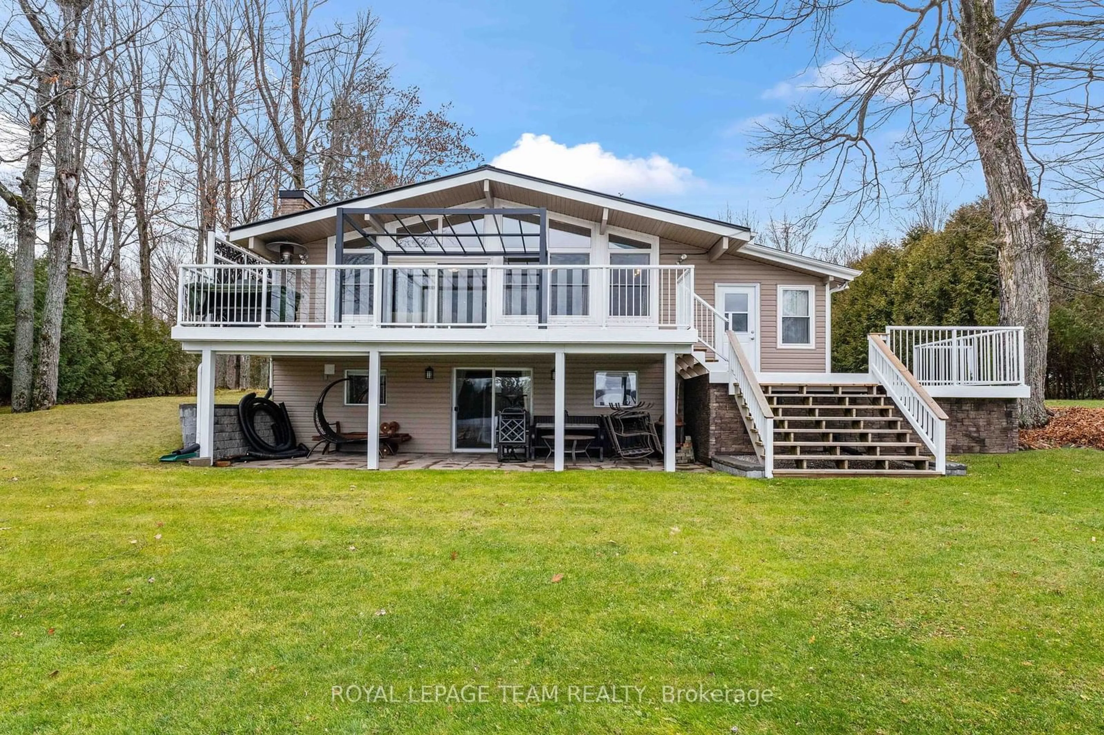 Frontside or backside of a home, cottage for 1410 Wagner Rd, Central Frontenac Ontario K0H 2P0