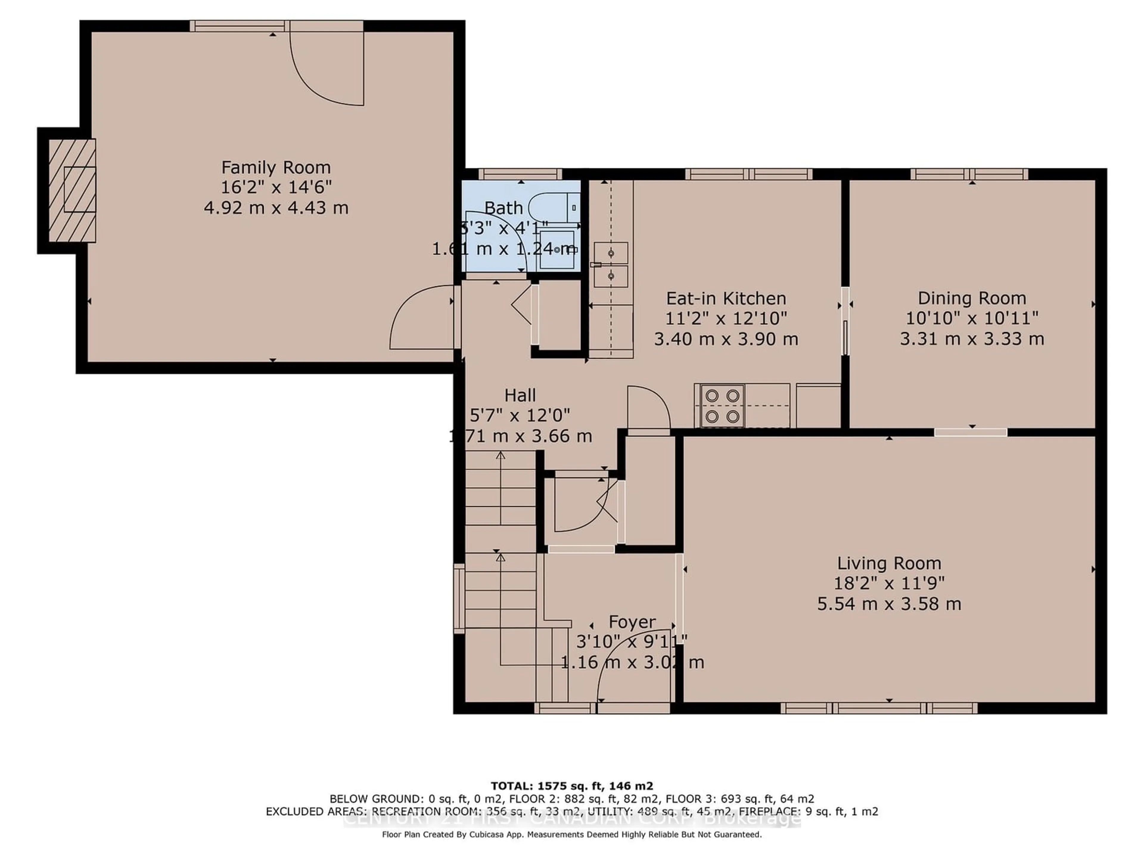 Floor plan for 1085 Prince Philip Crt, London Ontario N6H 4H1