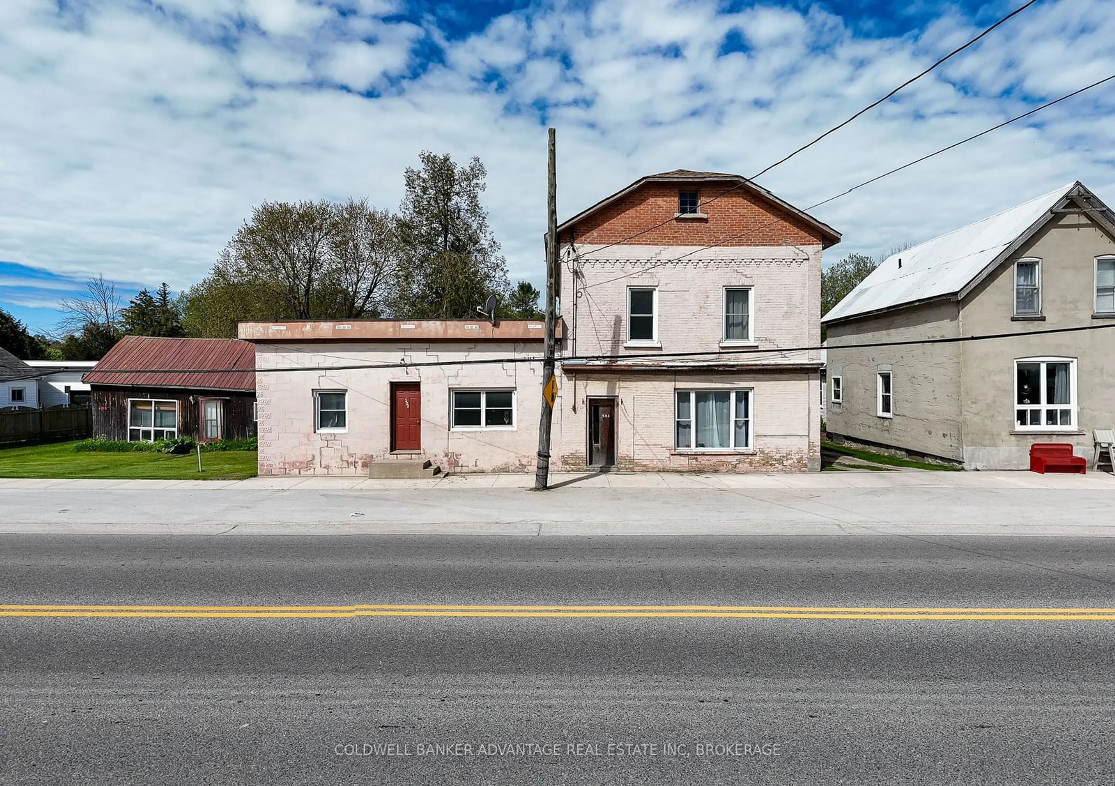 Frontside or backside of a home, the front or back of building for 502 Bruce St, South Bruce Peninsula Ontario N0H 1P0