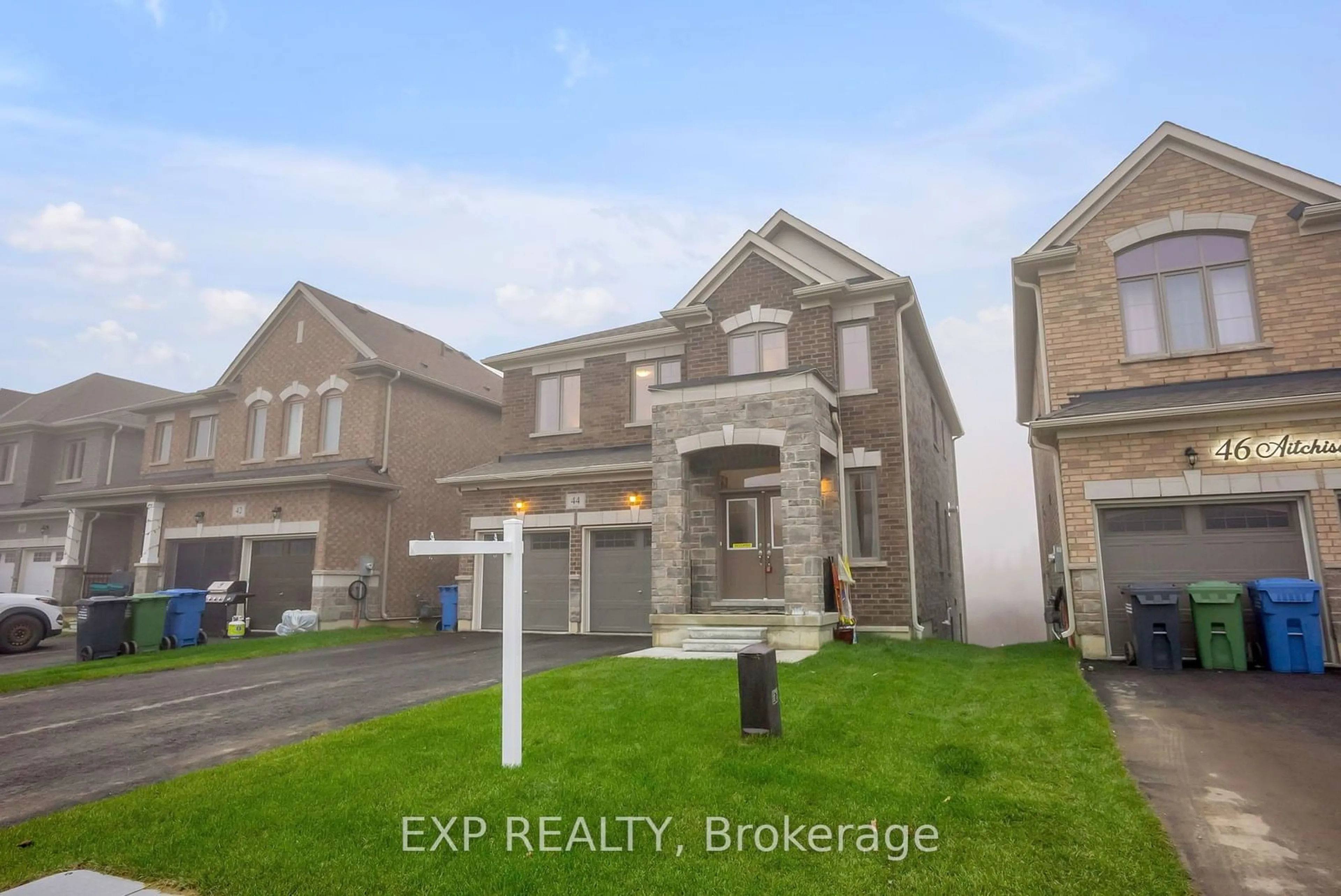 Frontside or backside of a home, the street view for 44 Aitchison Ave, Southgate Ontario N0C 1B0