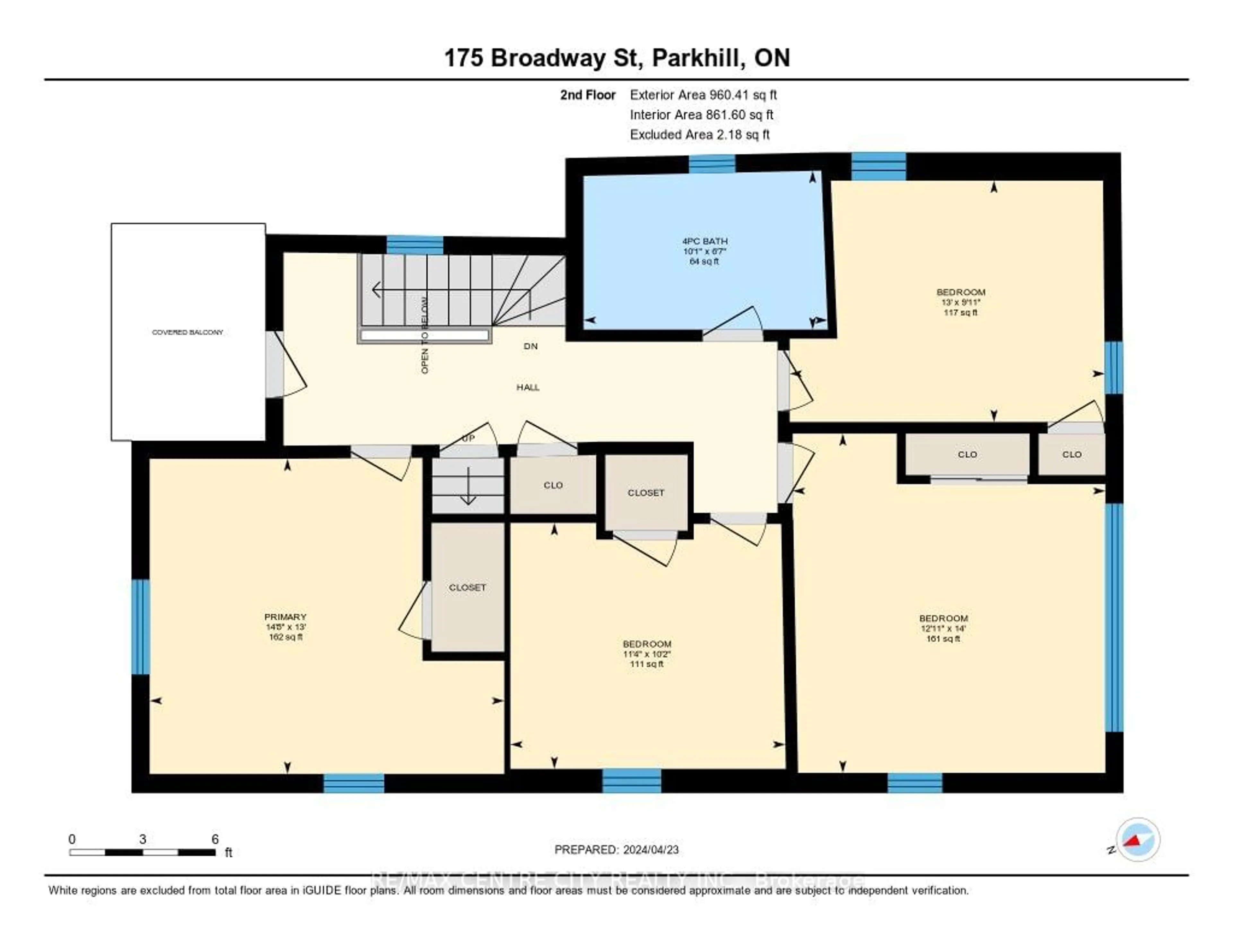 Floor plan for 175 Broadway St, North Middlesex Ontario N0M 2K0