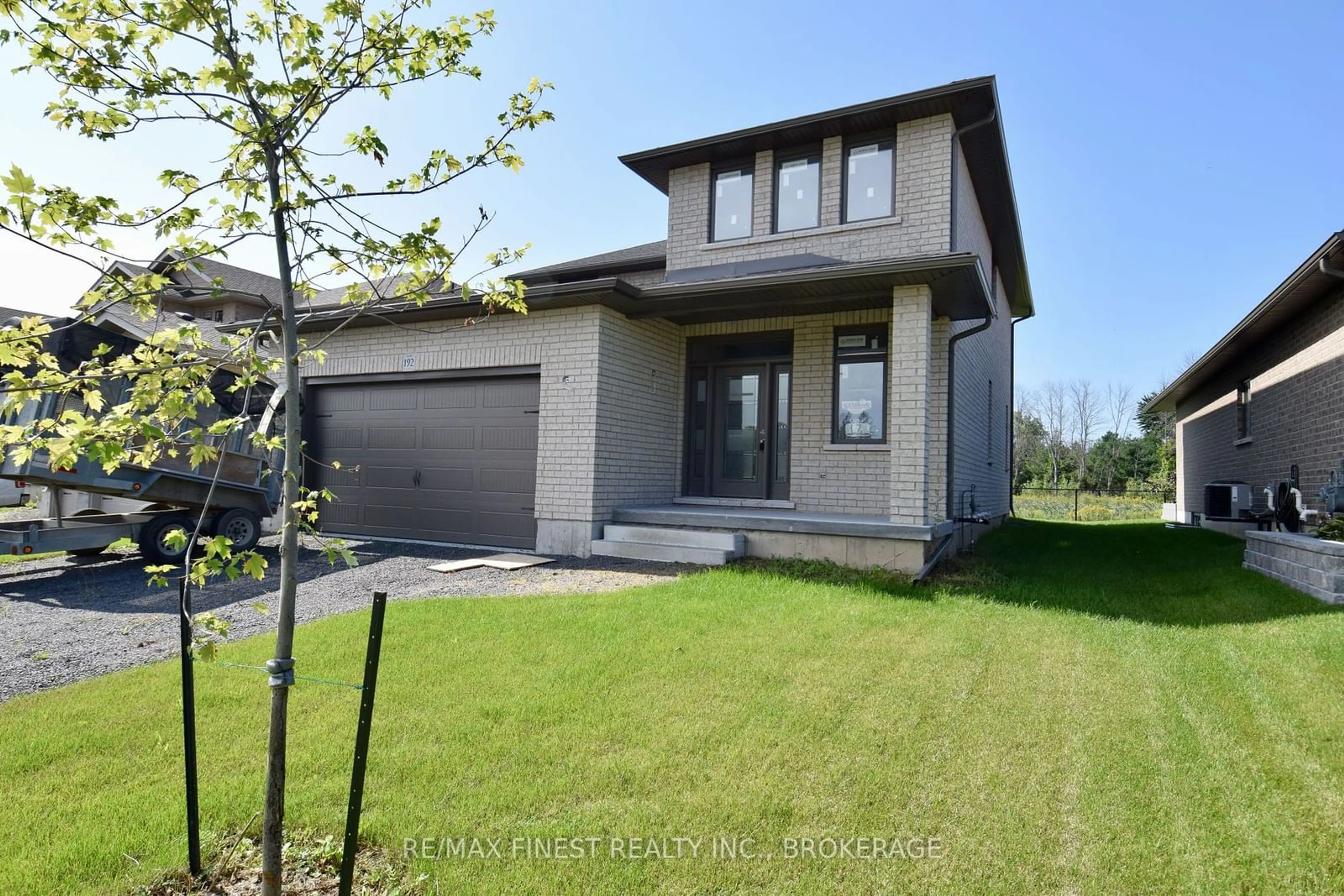 Frontside or backside of a home, the street view for 192 Cherrywood Pkwy, Greater Napanee Ontario K7R 0E2