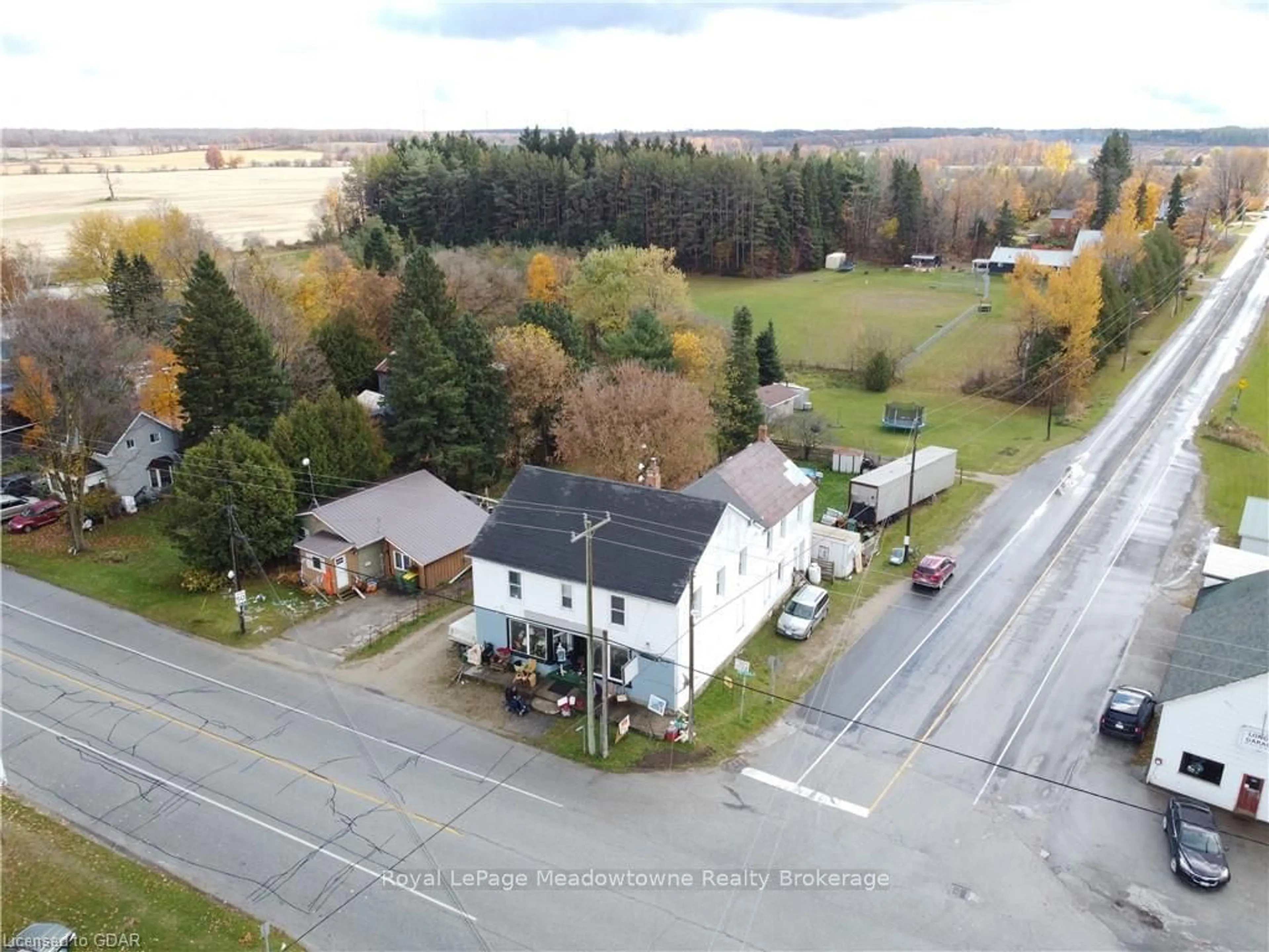 Frontside or backside of a home, the street view for 408002 GREY ROAD 4, Grey Highlands Ontario N0C 1J0