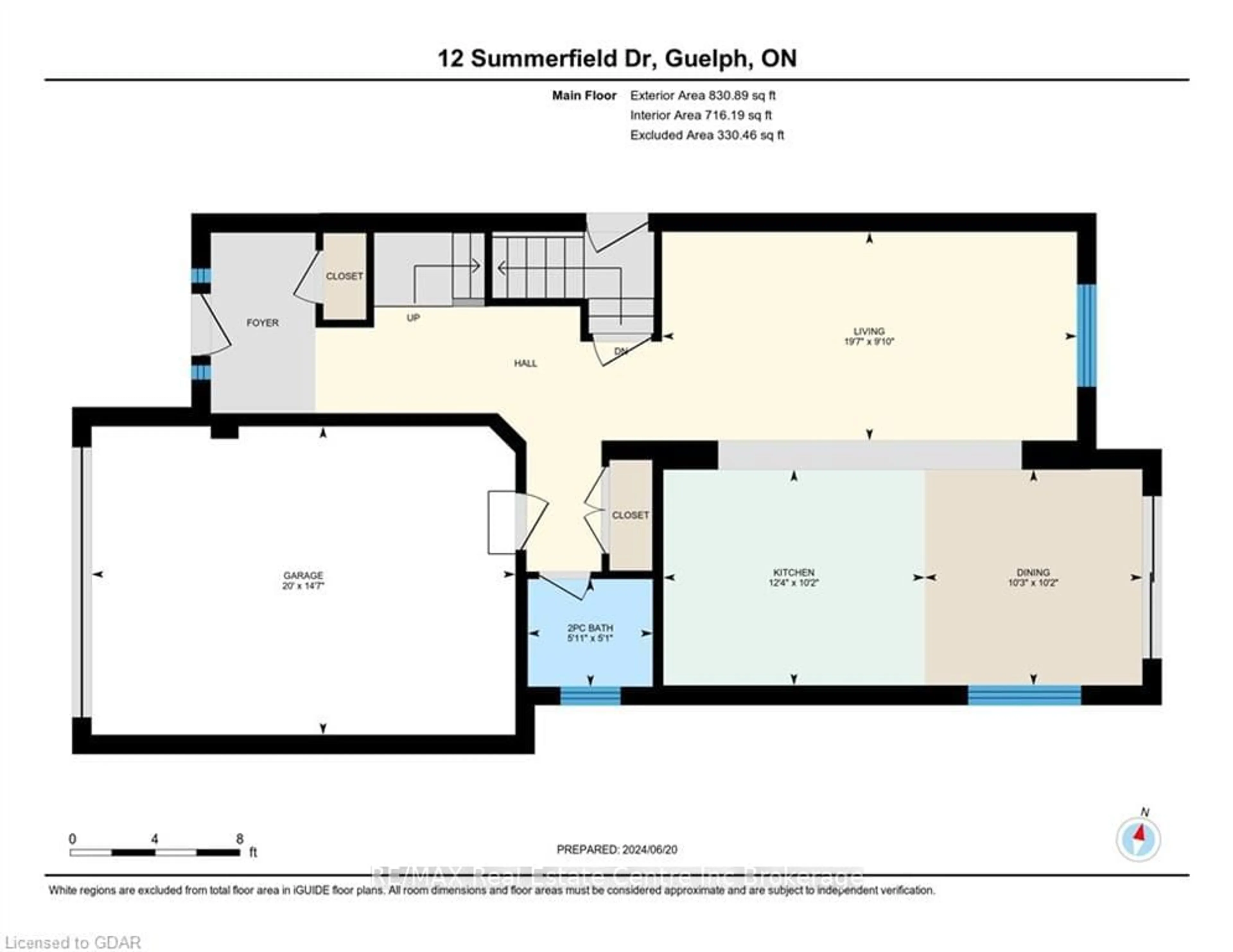 Floor plan for 12 SUMMERFIELD Dr, Guelph Ontario N1L 1T6