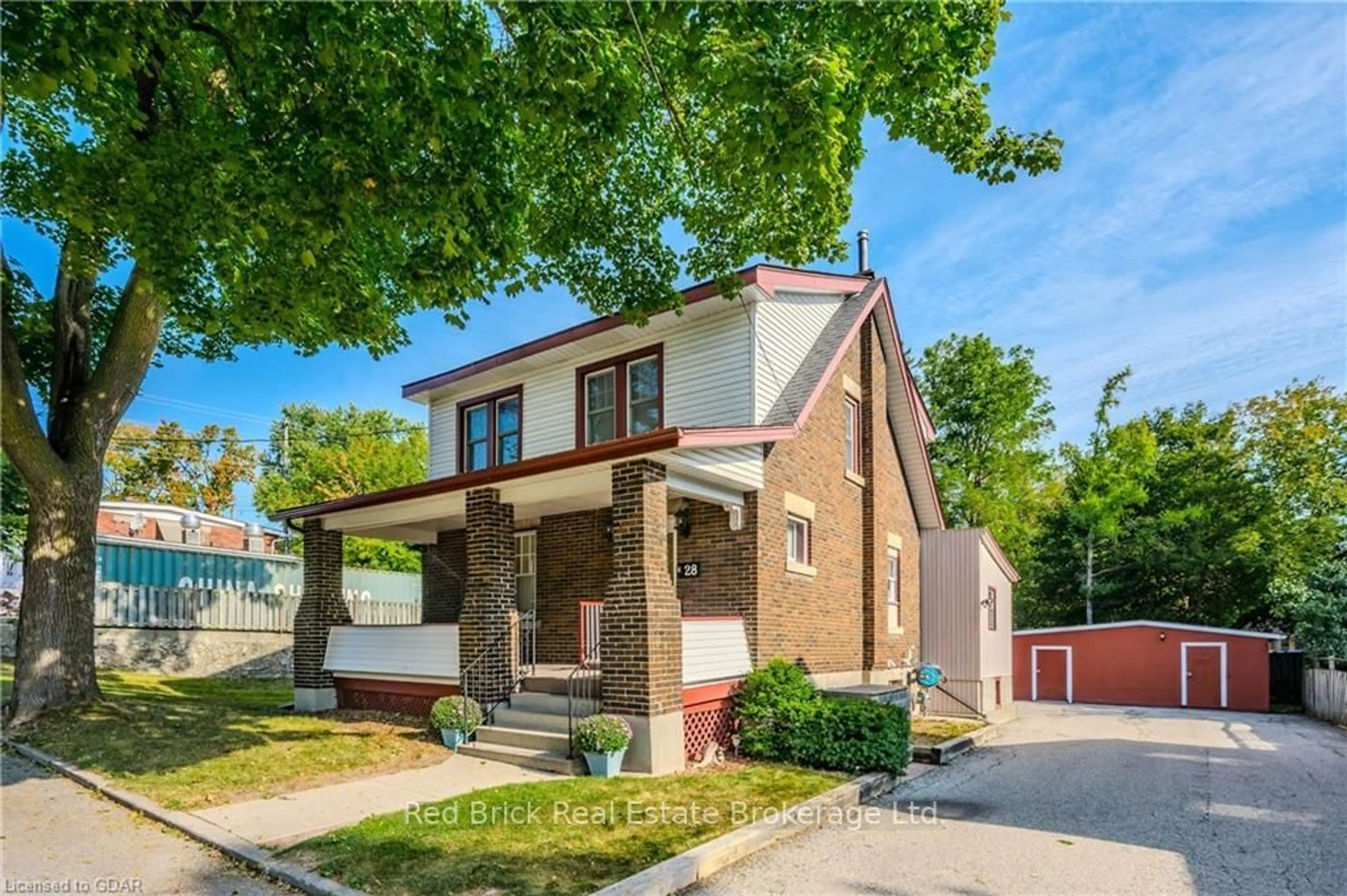 Home with brick exterior material for 28 ROLAND St, Guelph Ontario N1H 5Z5