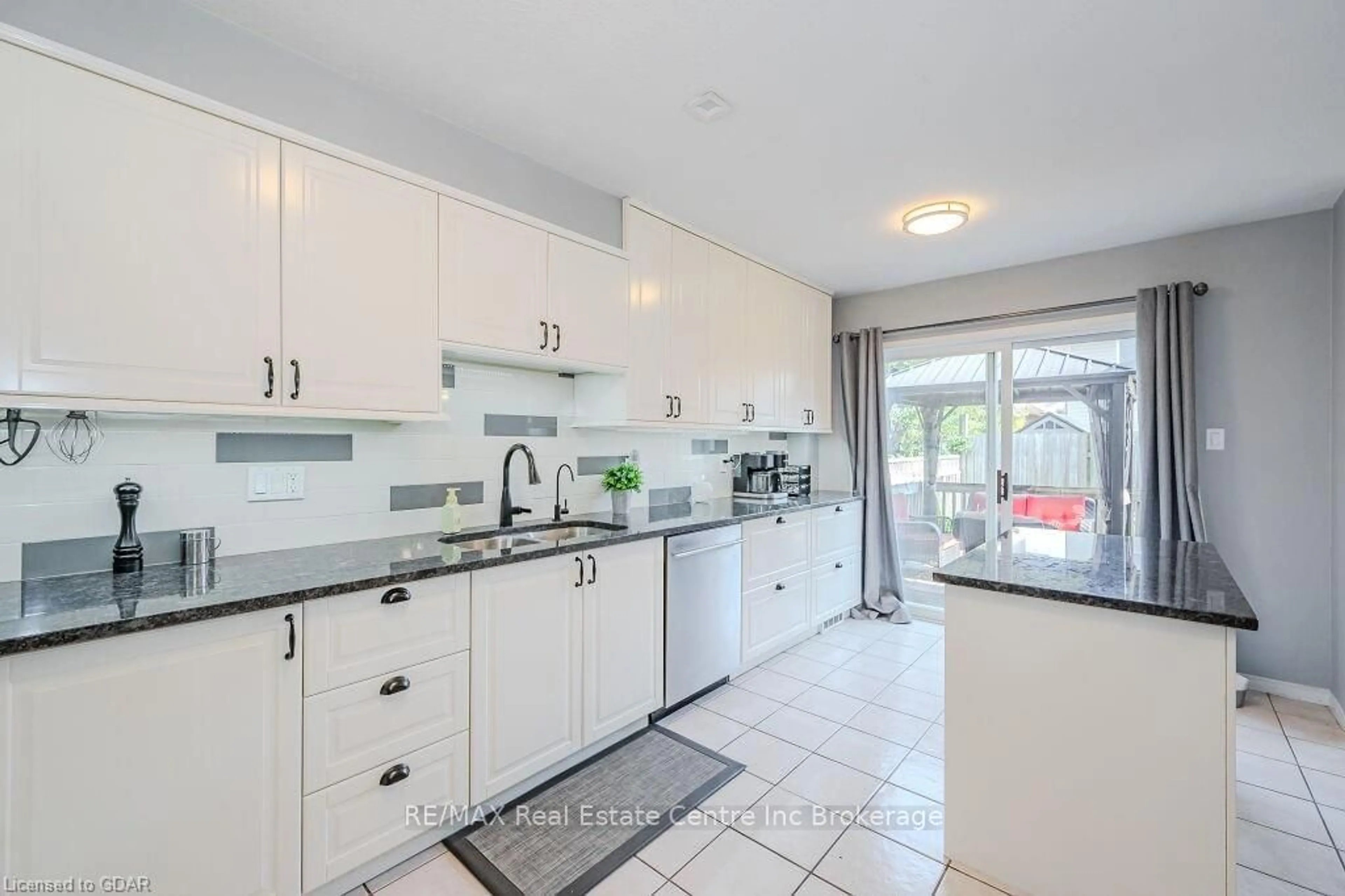 Standard kitchen, ceramic floors, cottage for 47 HAGAN Ave, Guelph Ontario N1E 7B7