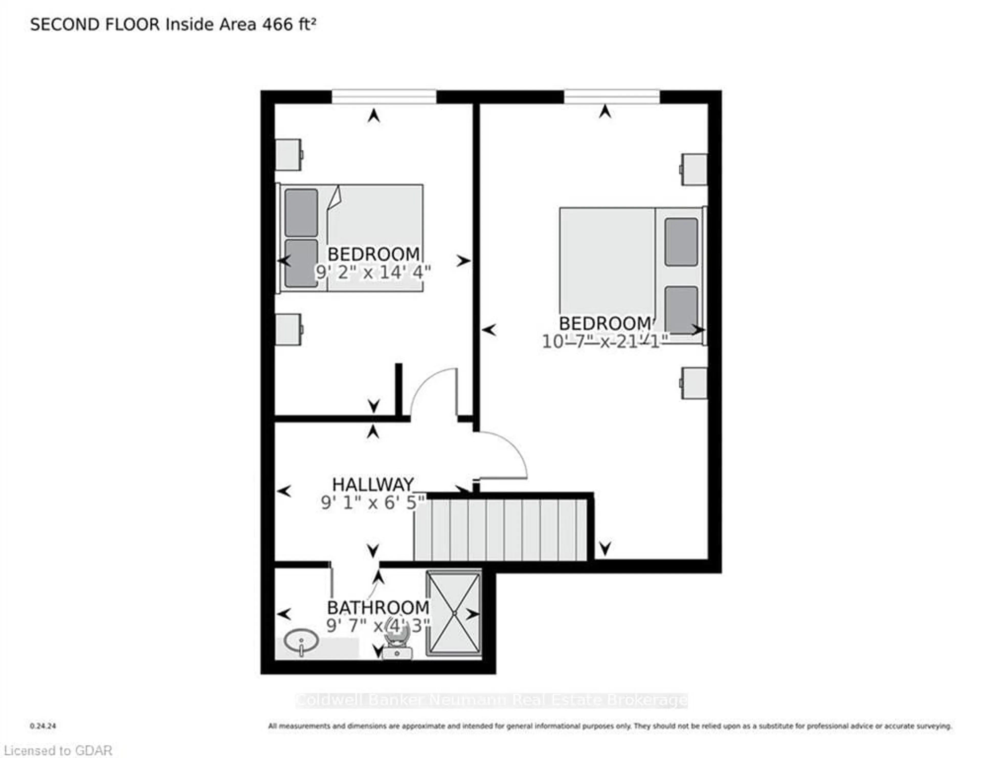 Floor plan for 30 FLAMINGO Dr #45D, Woolwich Ontario N3B 1V5