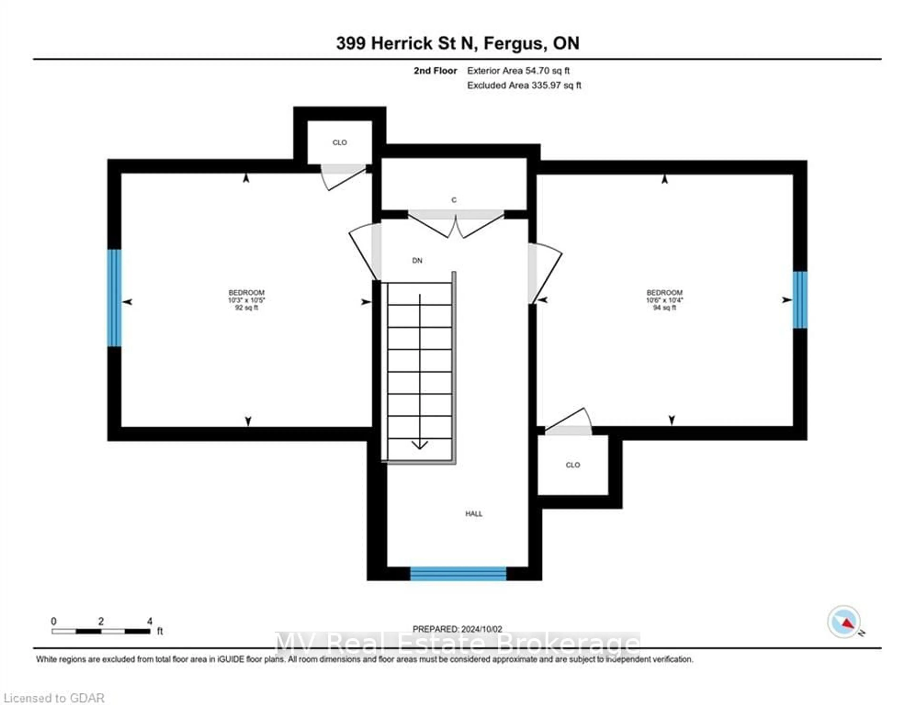 Floor plan for 399 HERRICK St, Centre Wellington Ontario N1M 2E2