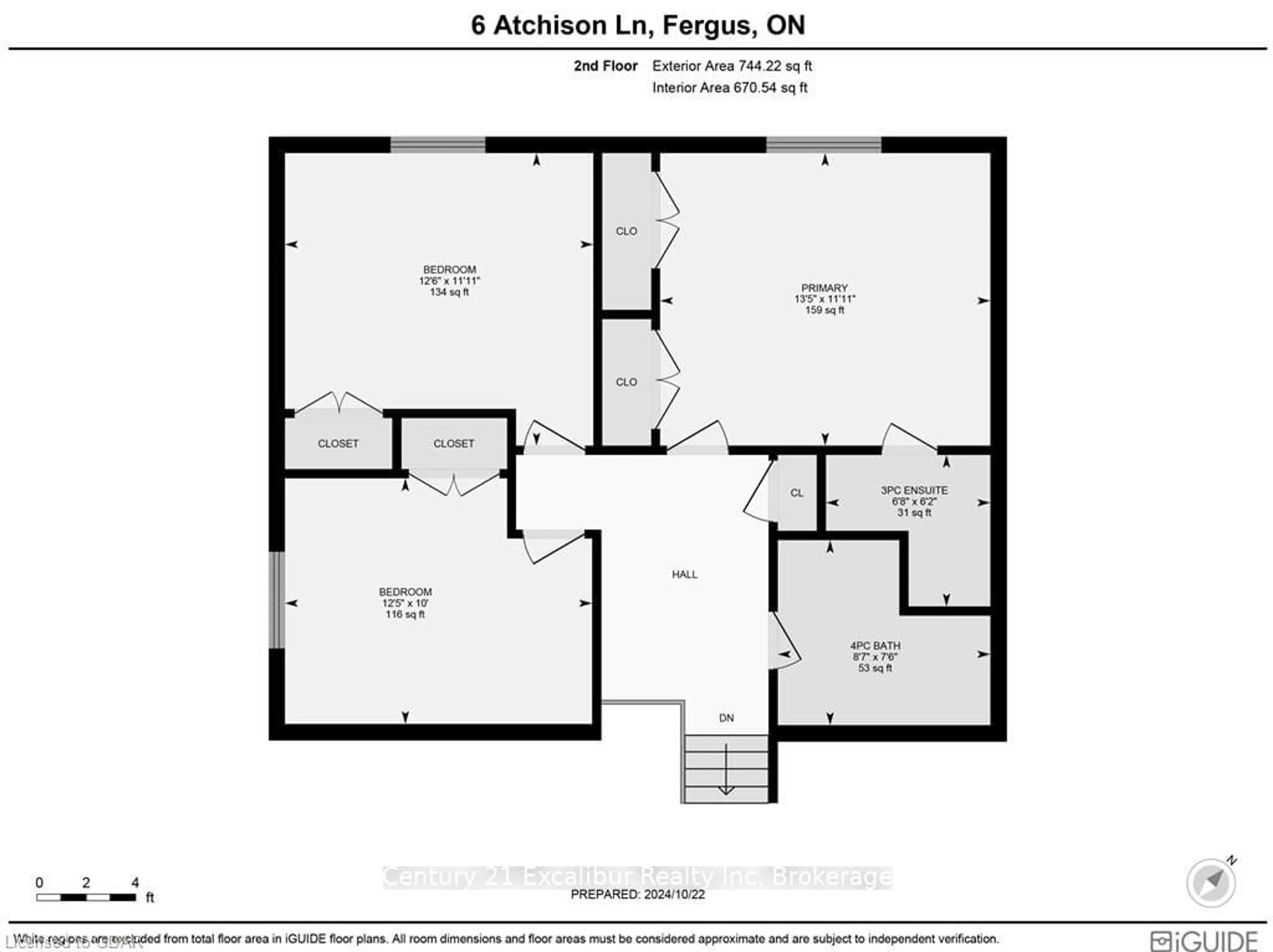 Floor plan for 6 ATCHISON Lane, Centre Wellington Ontario N1M 3K1