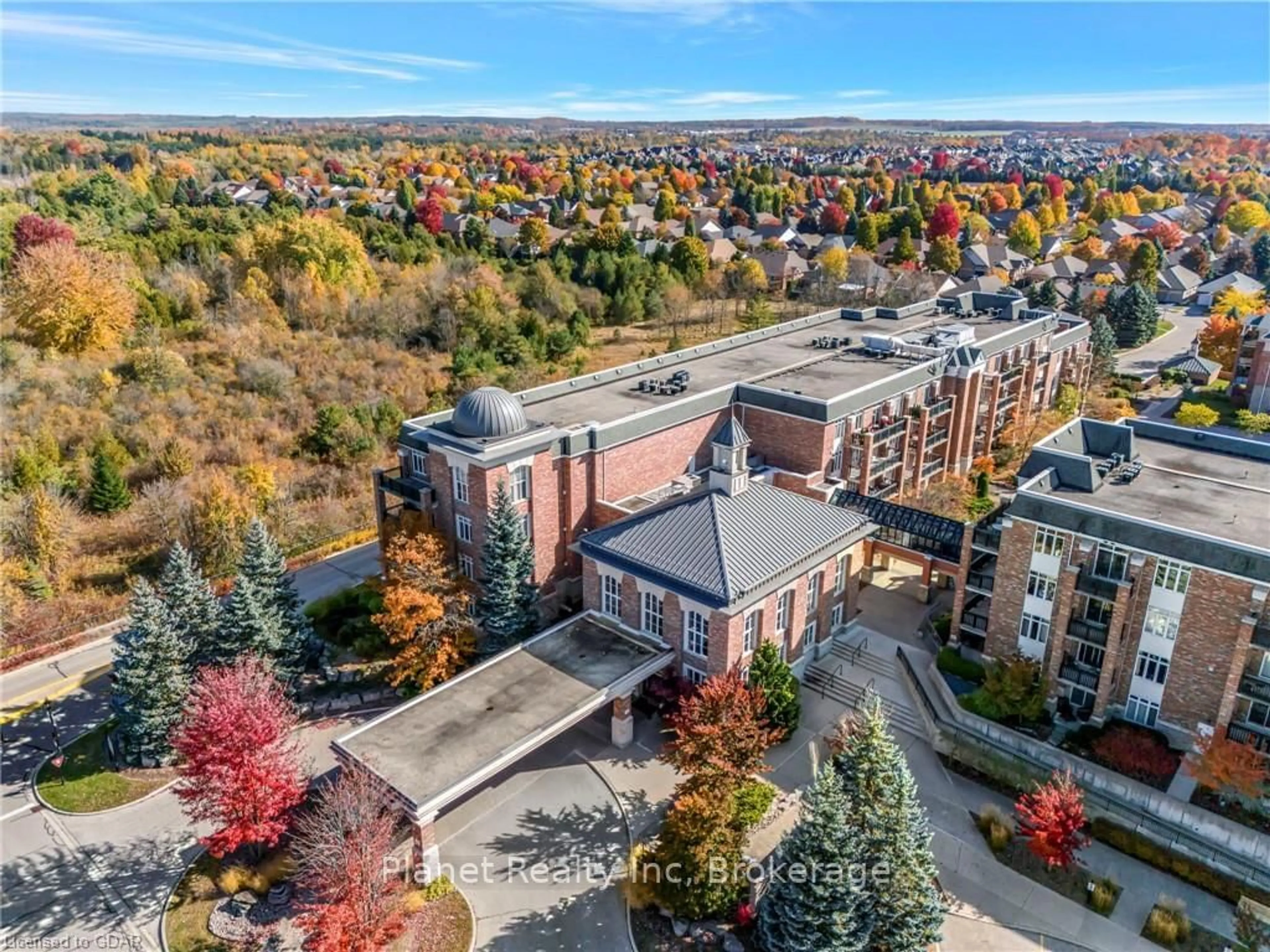 A pic from exterior of the house or condo, the street view for 71 BAYBERRY Dr #108, Guelph Ontario N1G 5K9