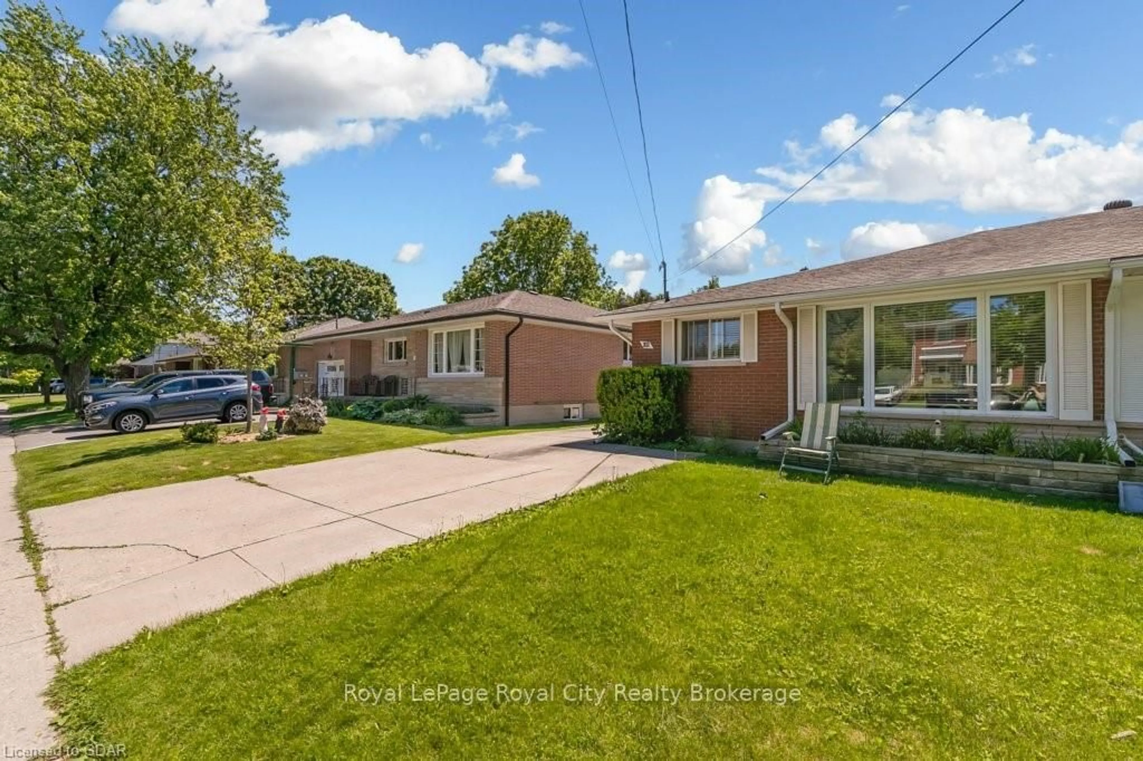 Frontside or backside of a home, the fenced backyard for 188 ALMA St, Guelph Ontario N1H 5X5