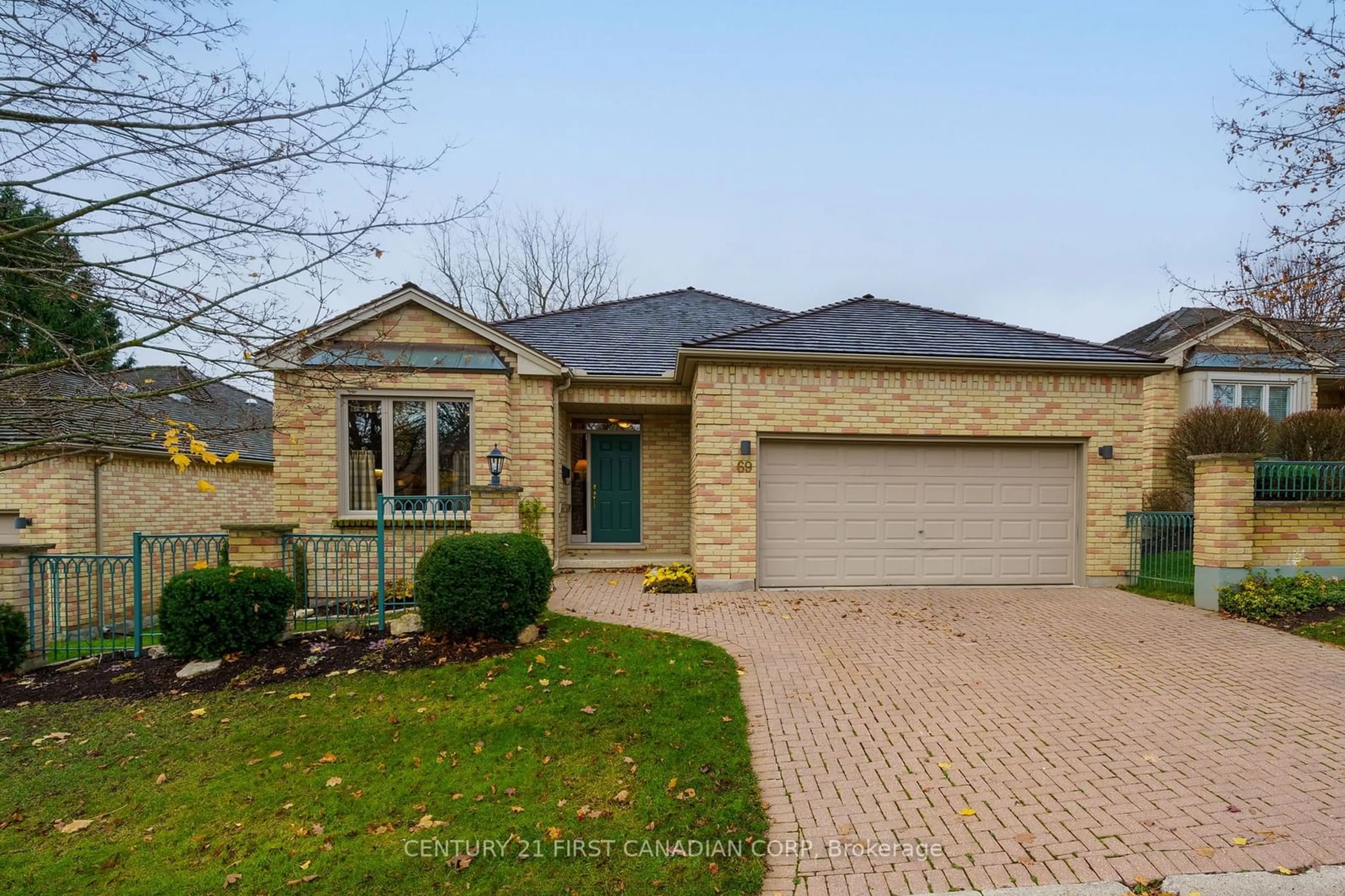 Home with brick exterior material for 1040 Riverside Dr #69, London Ontario N6H 5N4