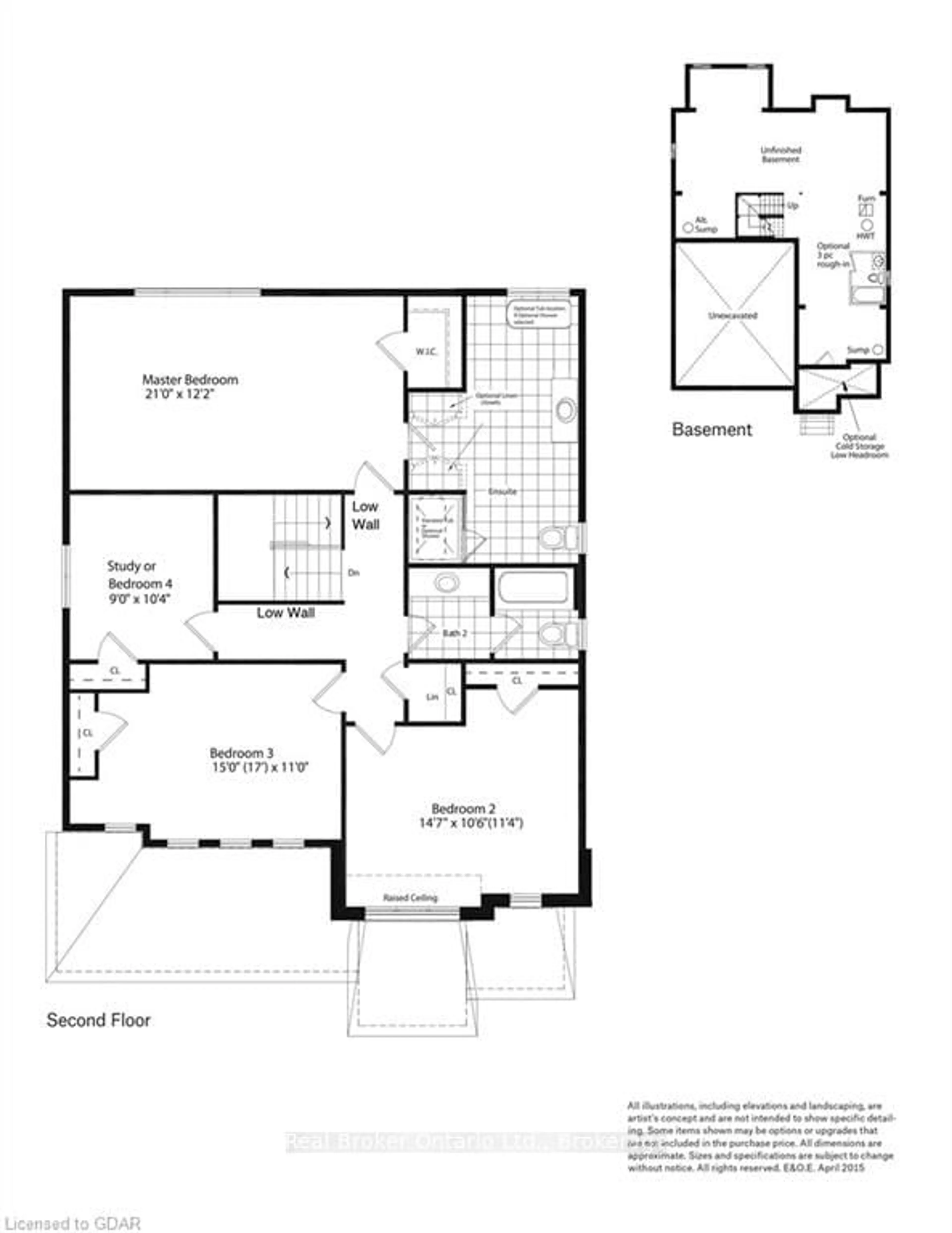 Floor plan for 25 VENTURE Way, Thorold Ontario L2V 0G9