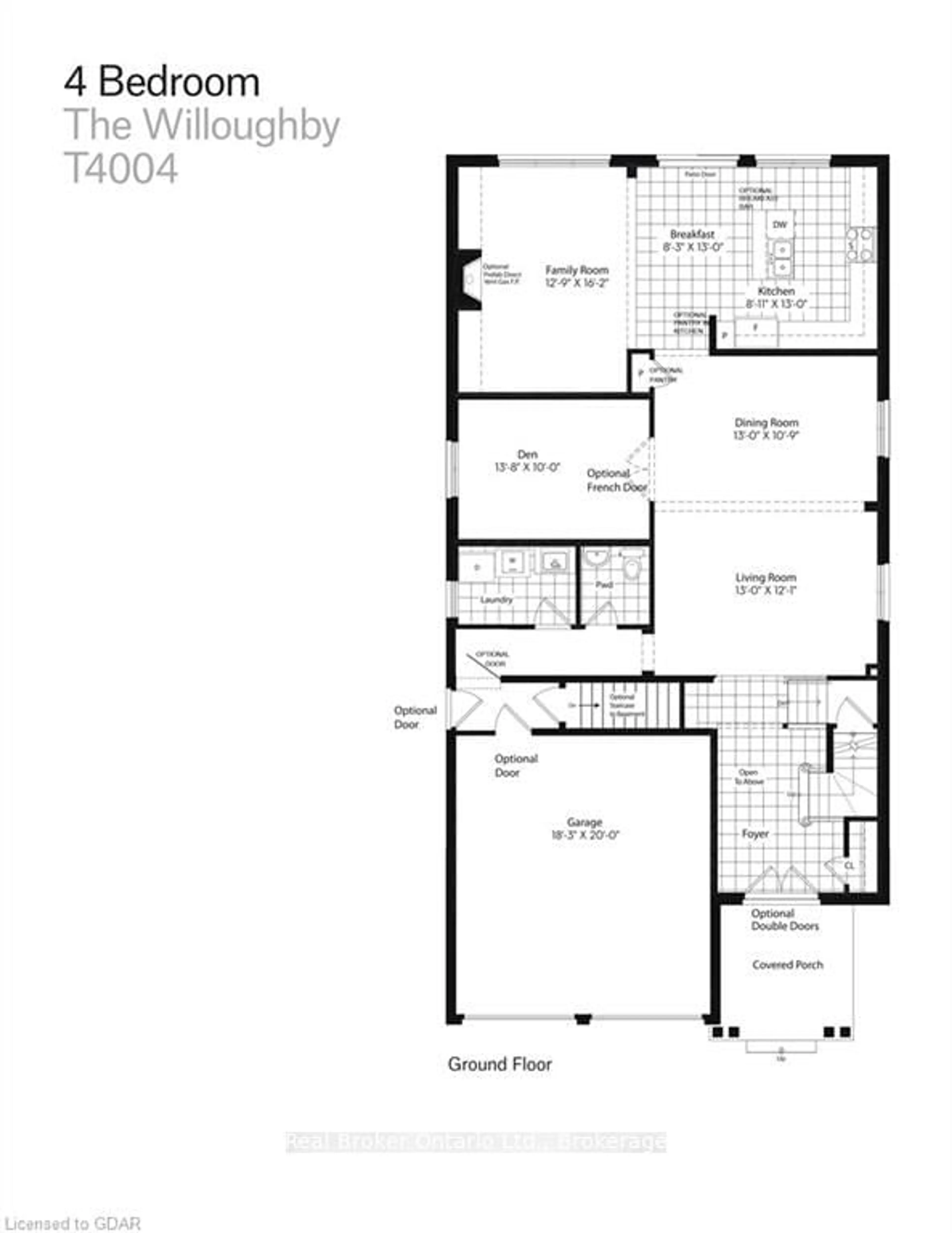 Floor plan for 16 VENTURE Way, Thorold Ontario L2V 0G9