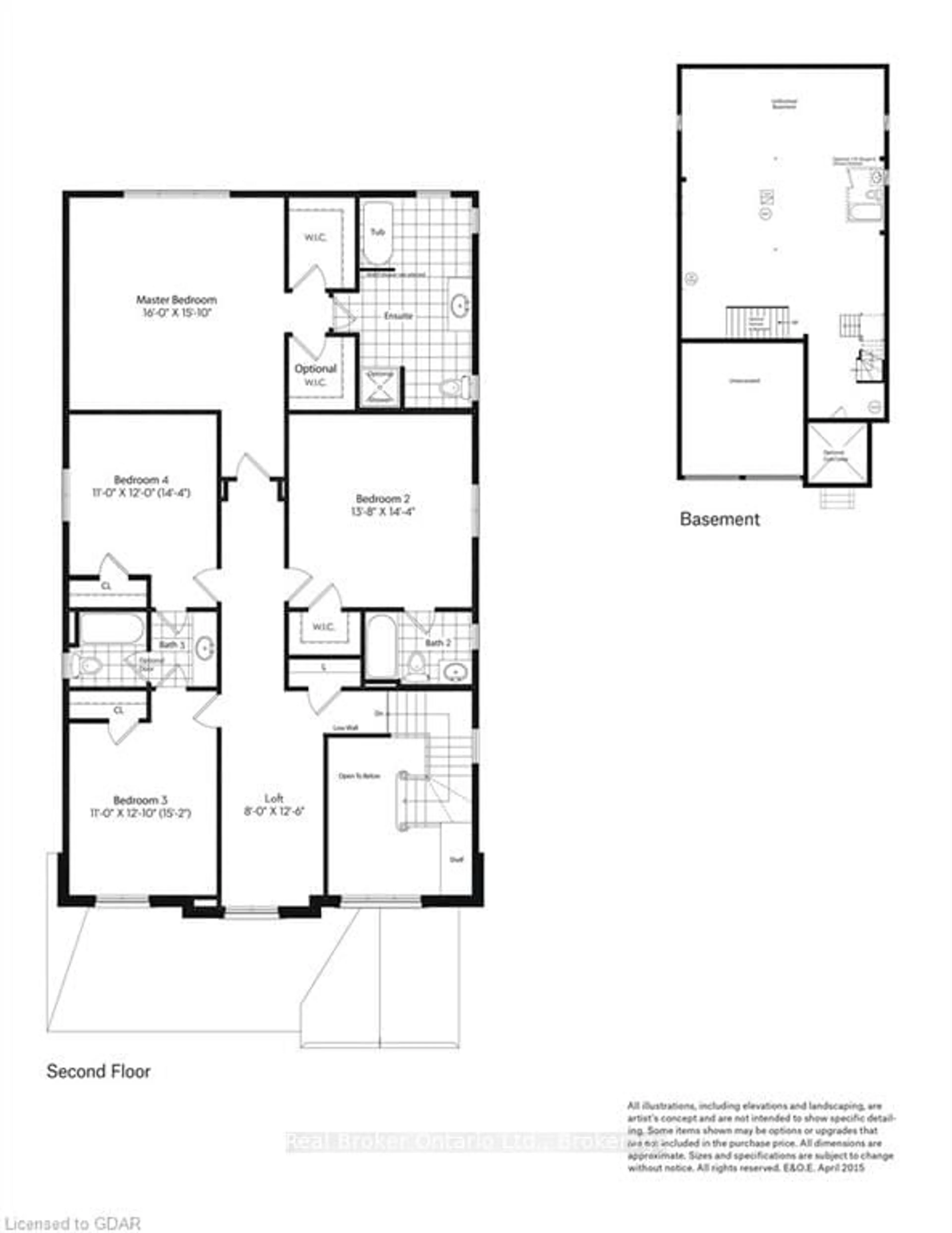 Floor plan for 16 VENTURE Way, Thorold Ontario L2V 0G9