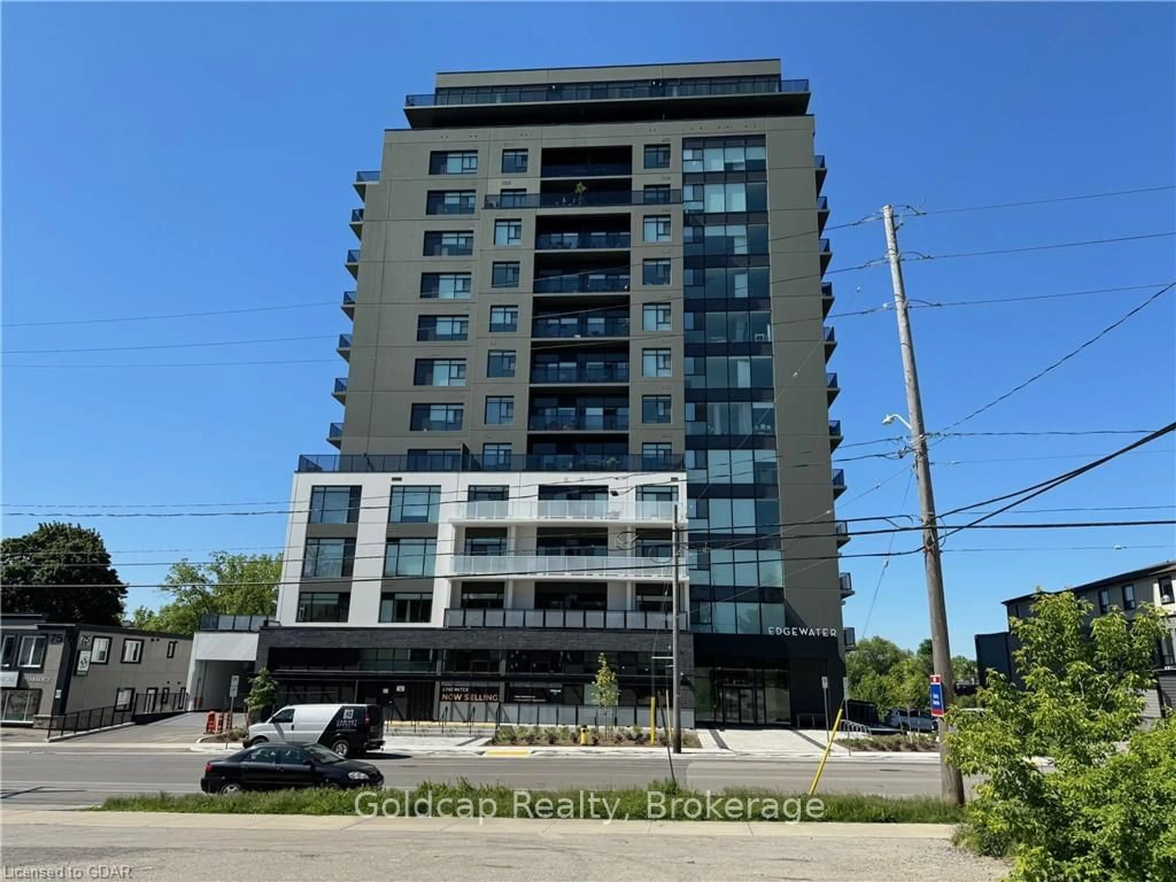 A pic from exterior of the house or condo, the front or back of building for 71 WYNDHAM St #203, Guelph Ontario N1E 0T7