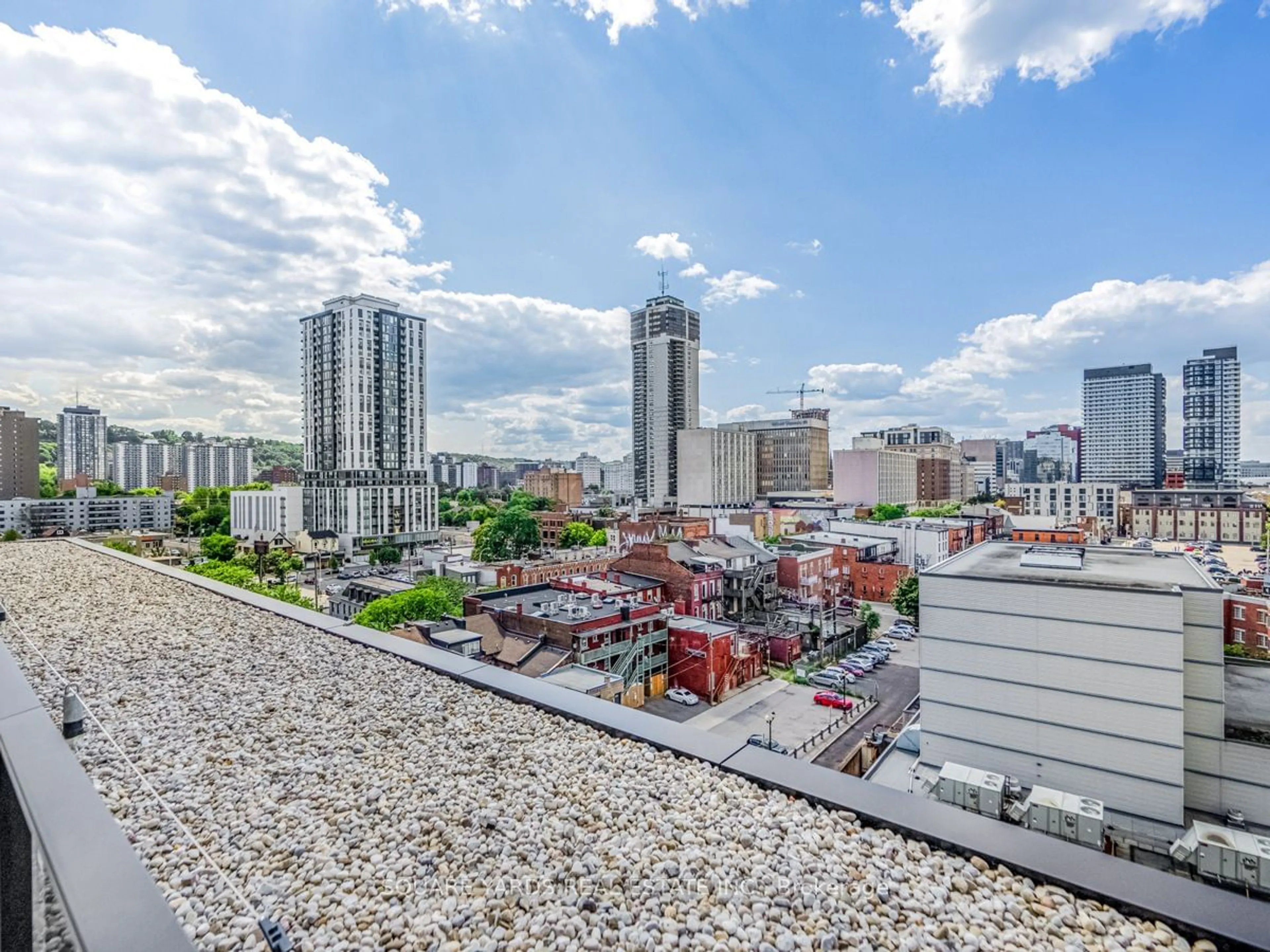 A pic from exterior of the house or condo, the view of city buildings for 1 Jarvis St #1010, Hamilton Ontario L8R 3J2