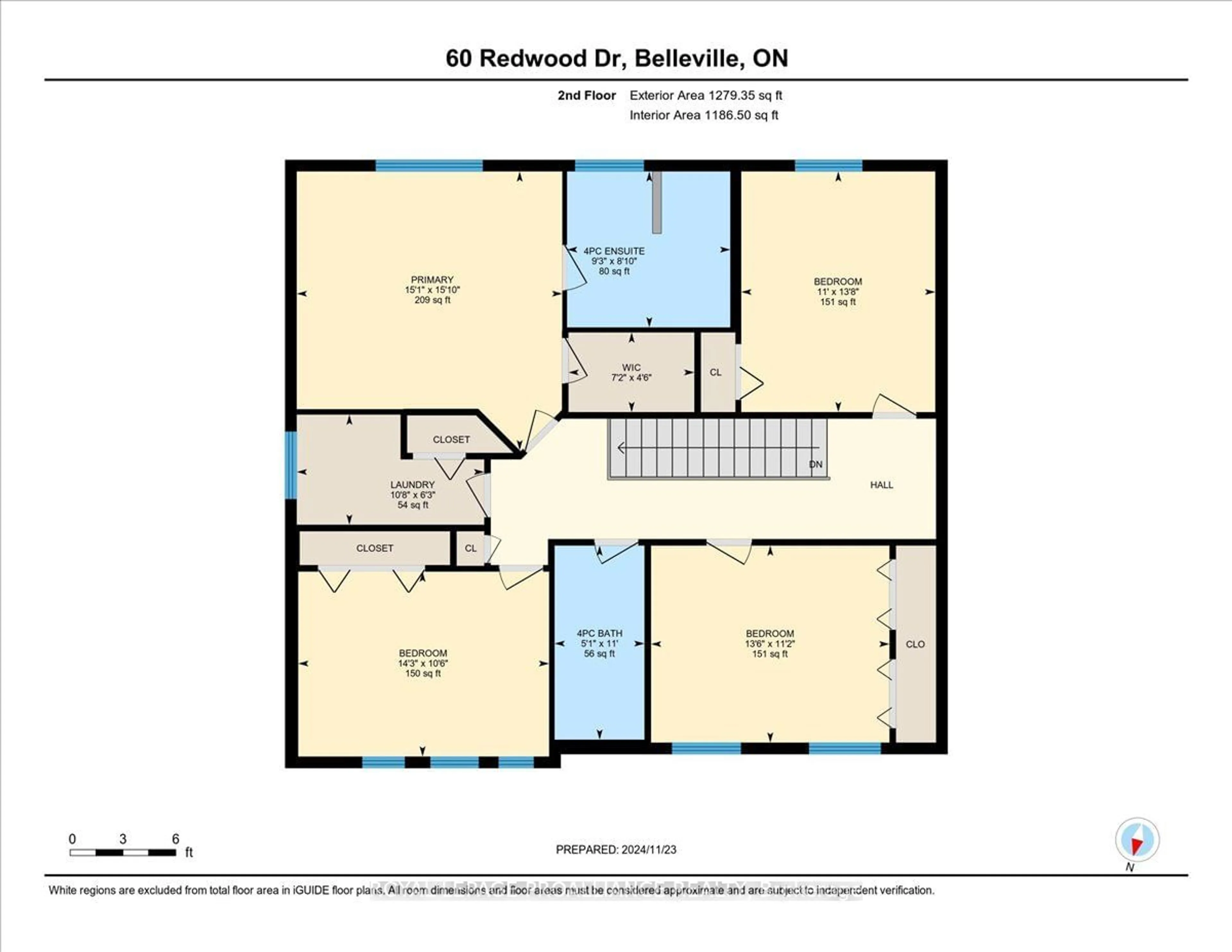 Floor plan for 60 Redwood Dr, Belleville Ontario K8N 0K4