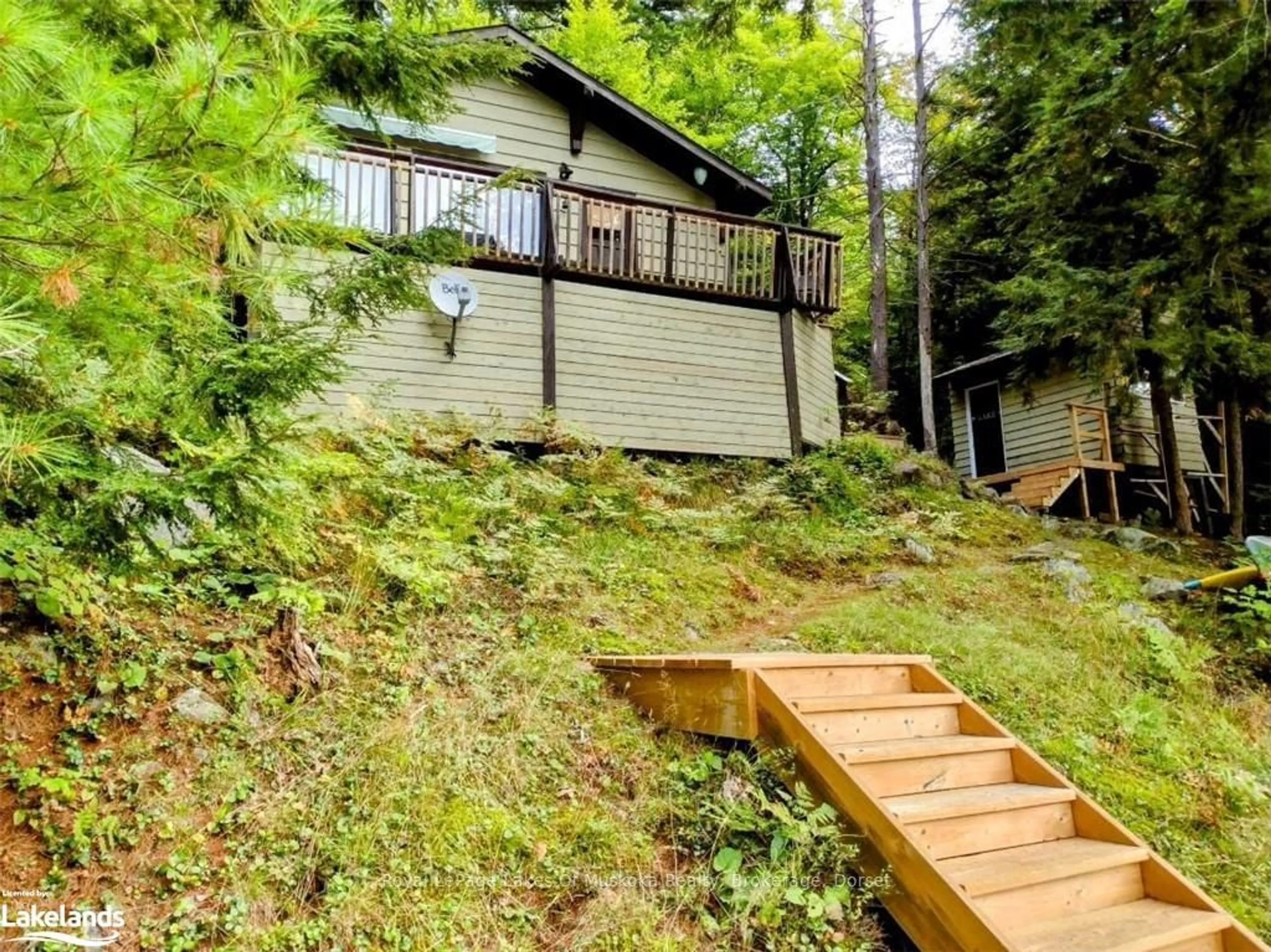 Frontside or backside of a home, cottage for 11001 CRANE LAKE Dr, Algonquin Highlands Ontario P0A 1E0