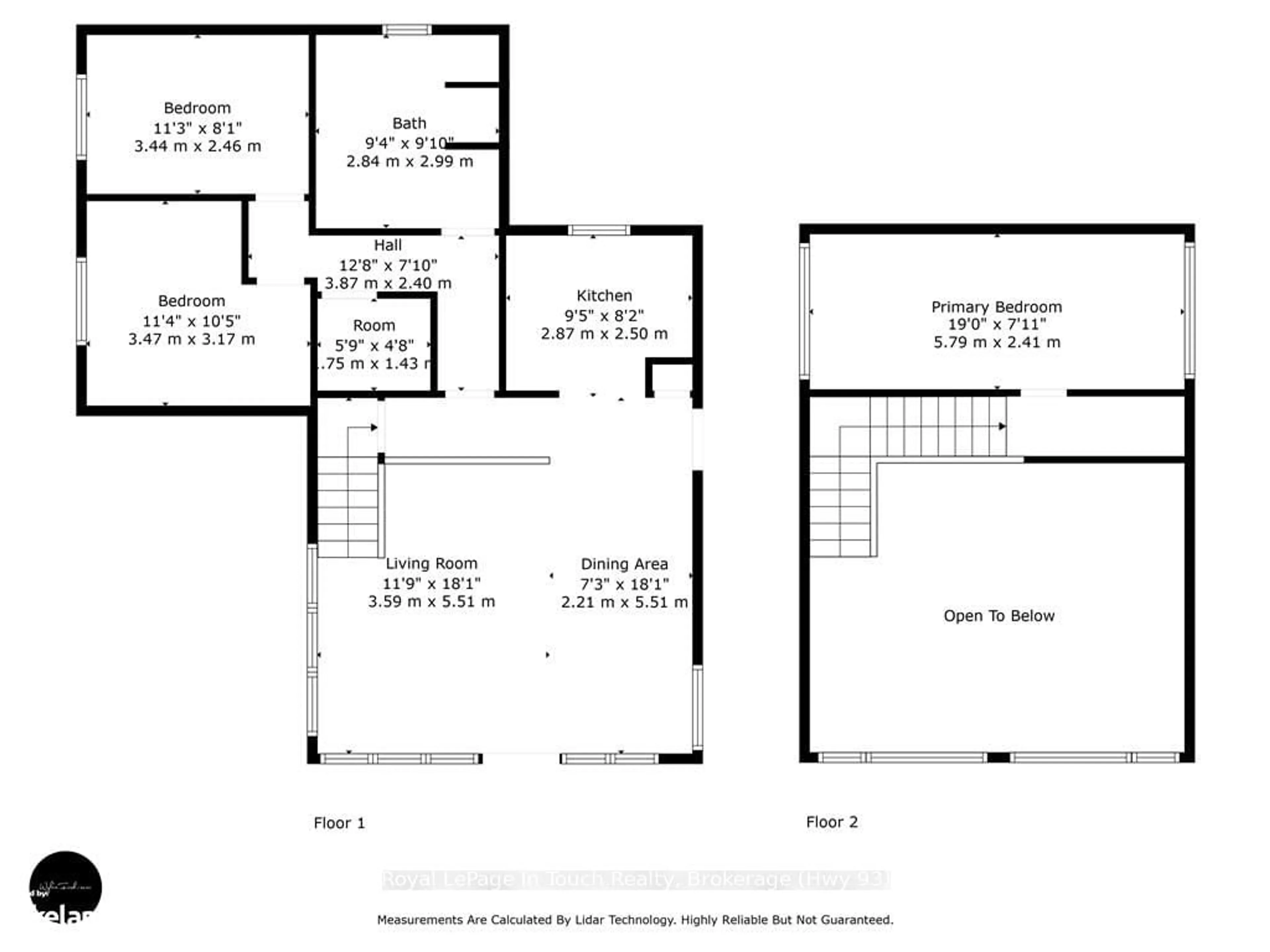 Floor plan for B686-8 DERBYSHIRE, The Archipelago Ontario P2A 1T4