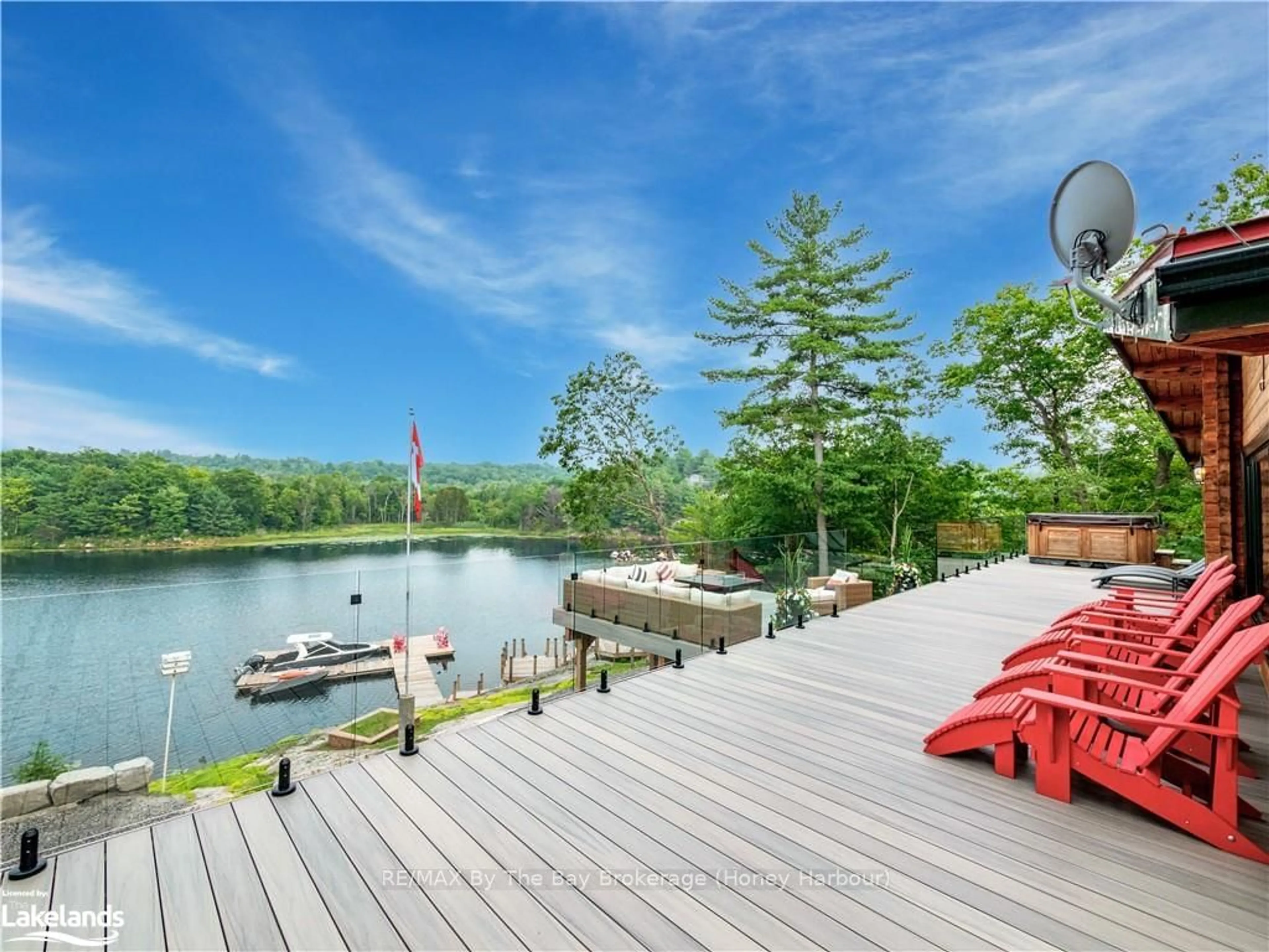 A pic from exterior of the house or condo, lake for 83 WALKWAY Rd, Georgian Bay Ontario L0K 1S0